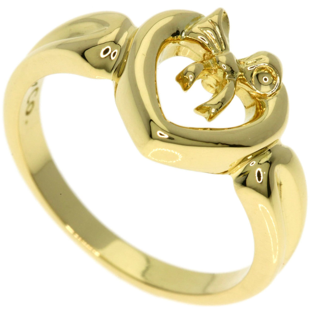 Tiffany Yellow Gold (18K) Band Ring (Pre-Owned)