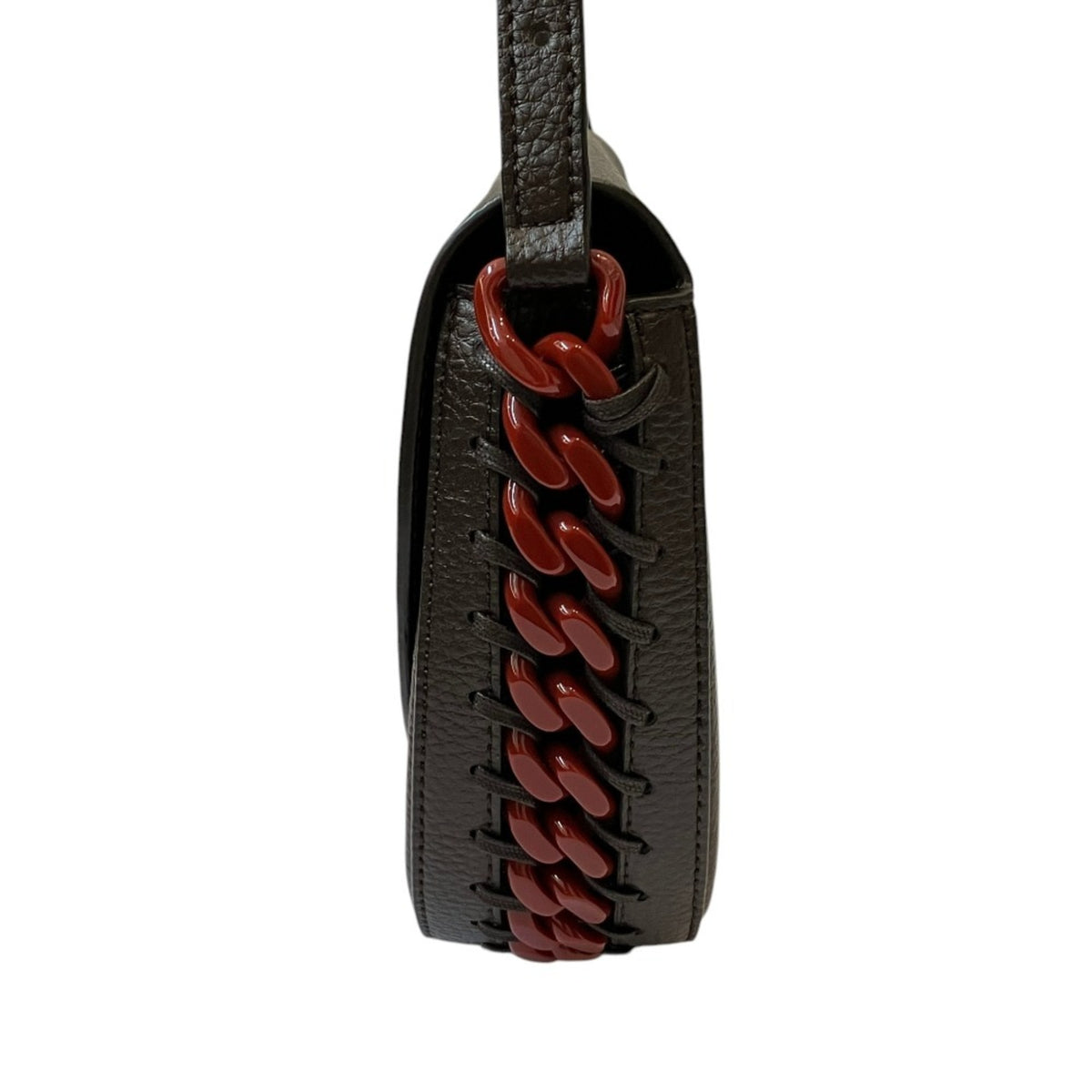 Stella Mccartney Brown Leather Shoulder Bag (Pre-Owned)