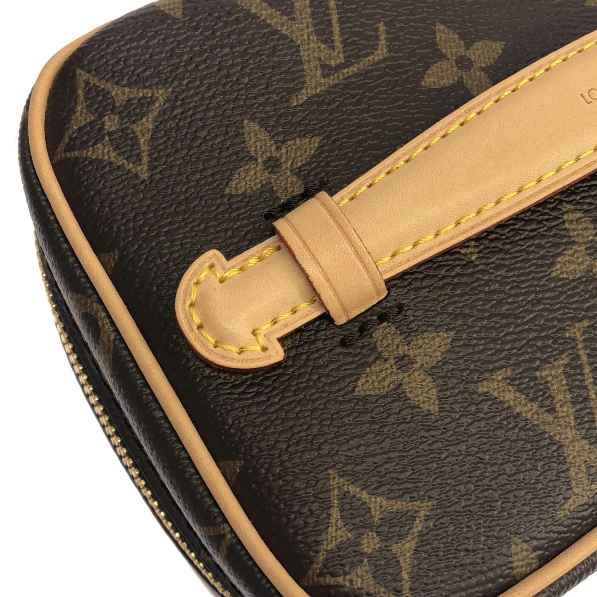 Louis Vuitton Marron Coated Canvas Handbag (Pre-Owned)