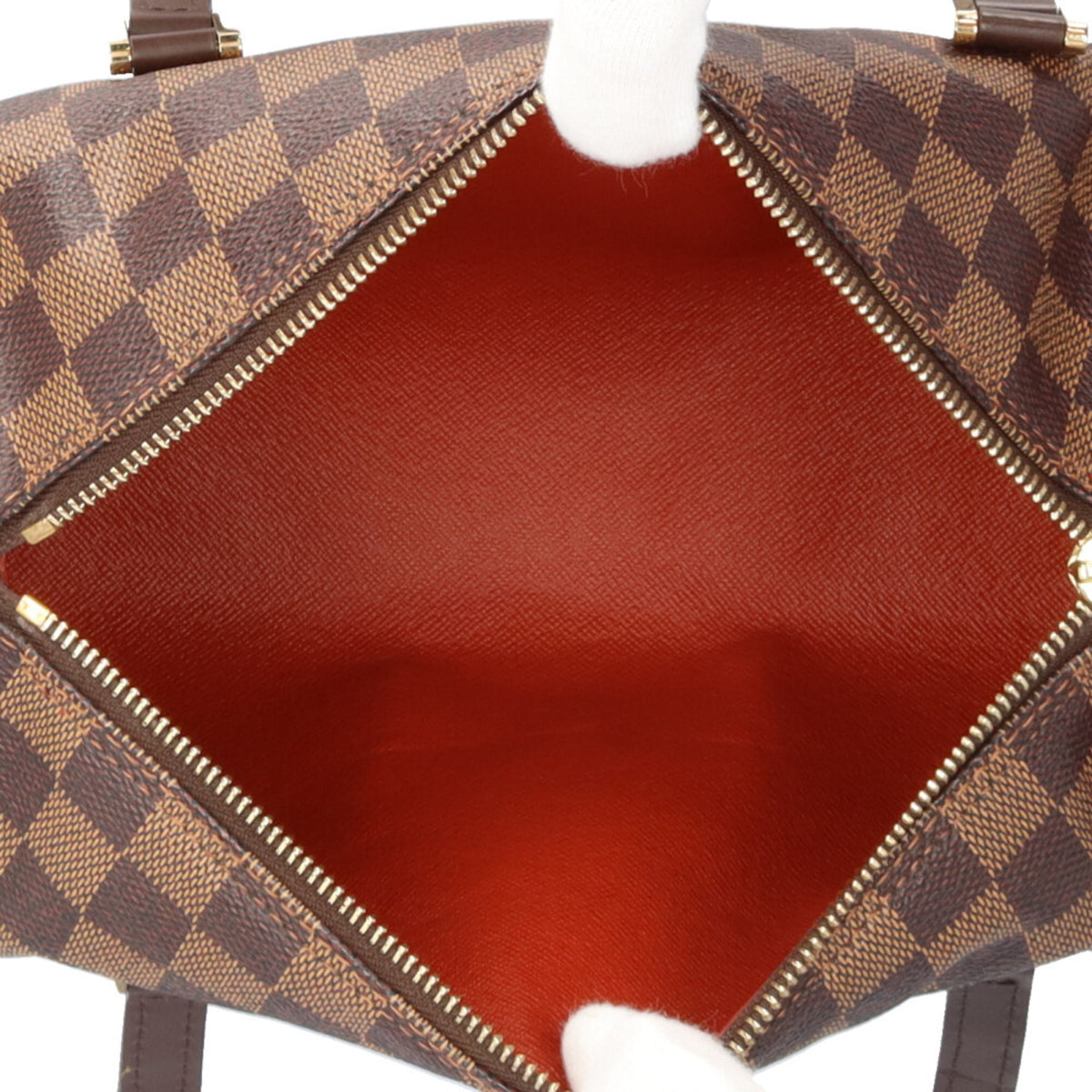 Louis Vuitton Brown Damier Canvas Handbag (Pre-Owned)