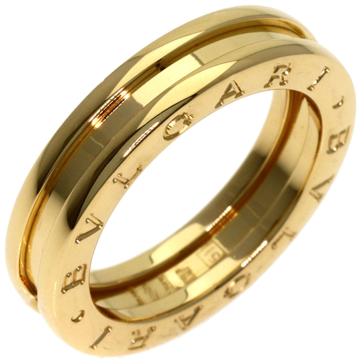 Bvlgari Yellow Gold Yellow Gold (18K) Band Ring (Pre-Owned)