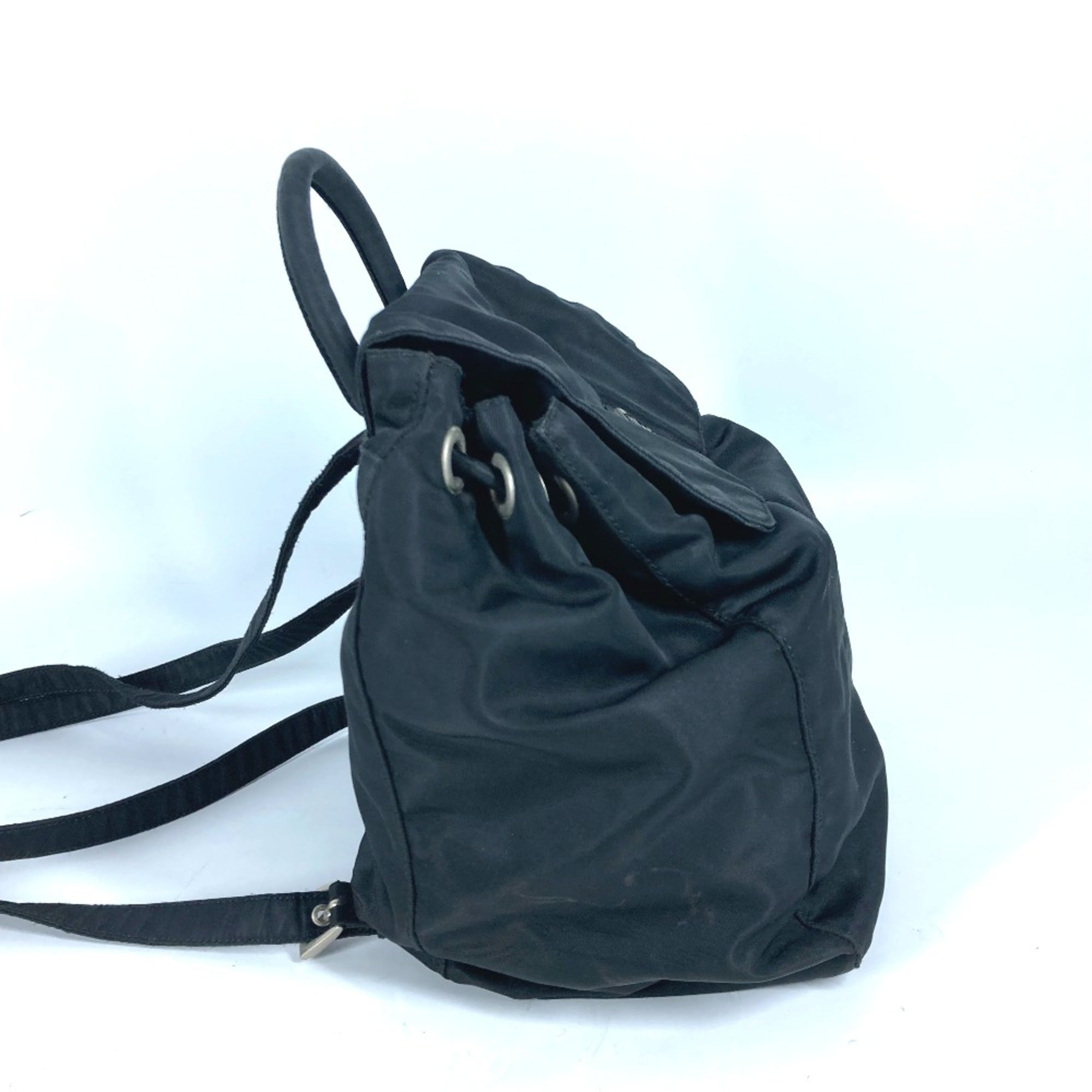Prada Black Cloth Backpack (Pre-Owned)