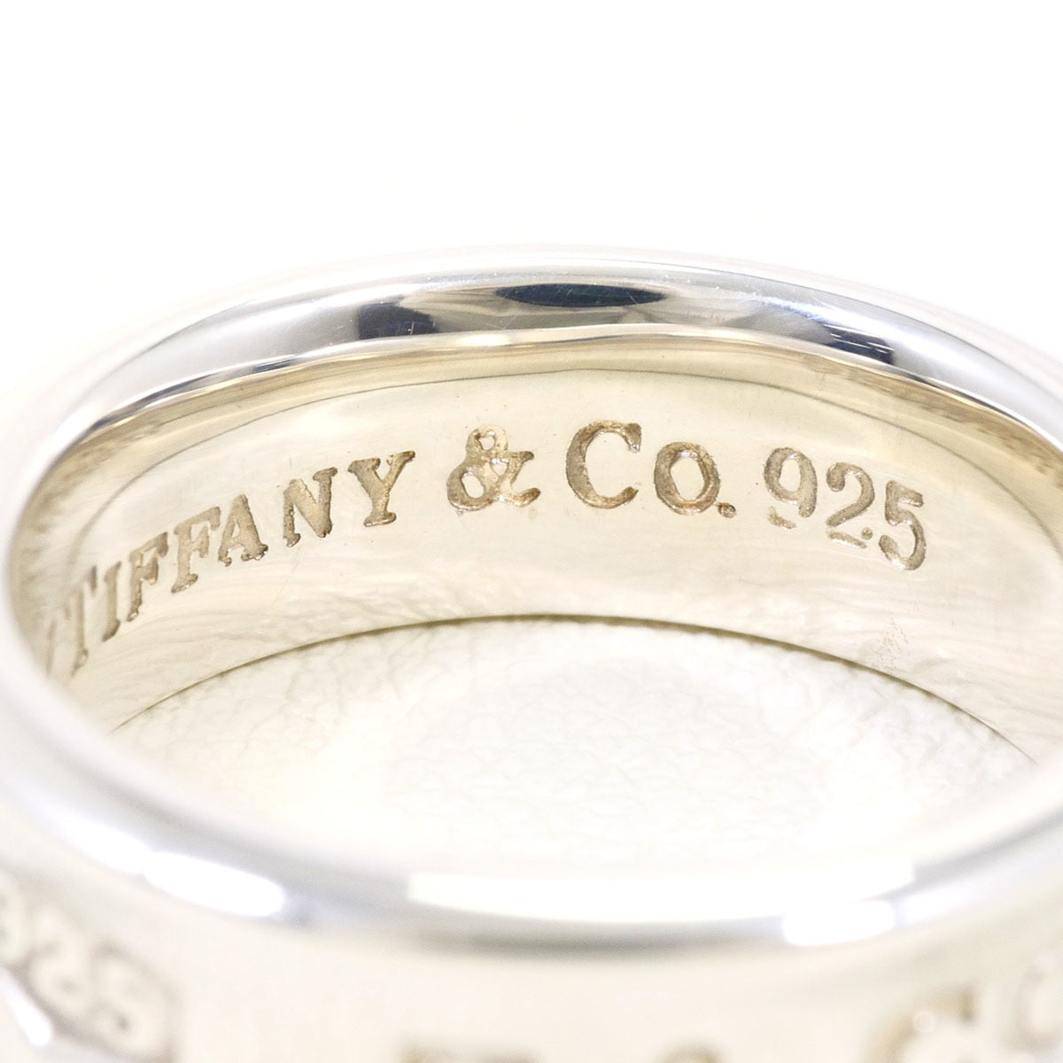 Tiffany 1837 Silver 925 Band Ring (Pre-Owned)