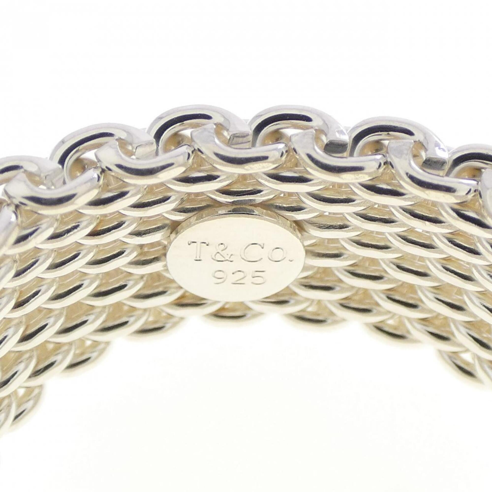 Tiffany Silver 925 Band Ring (Pre-Owned)
