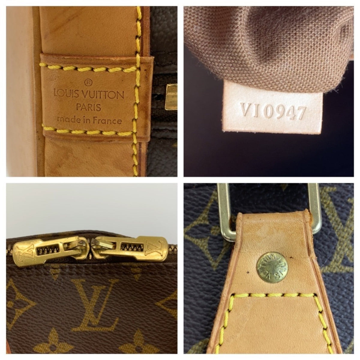 Louis Vuitton Brown Monogram Pvc Leather Handbag (Pre-Owned)