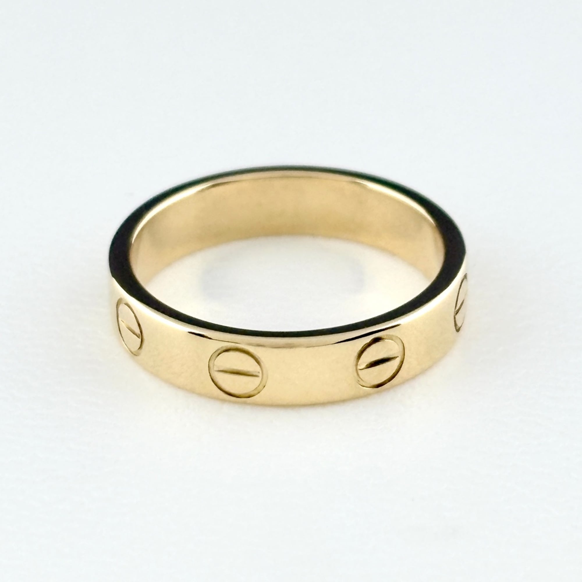 Cartier Love Yellow Band Ring (Pre-Owned)