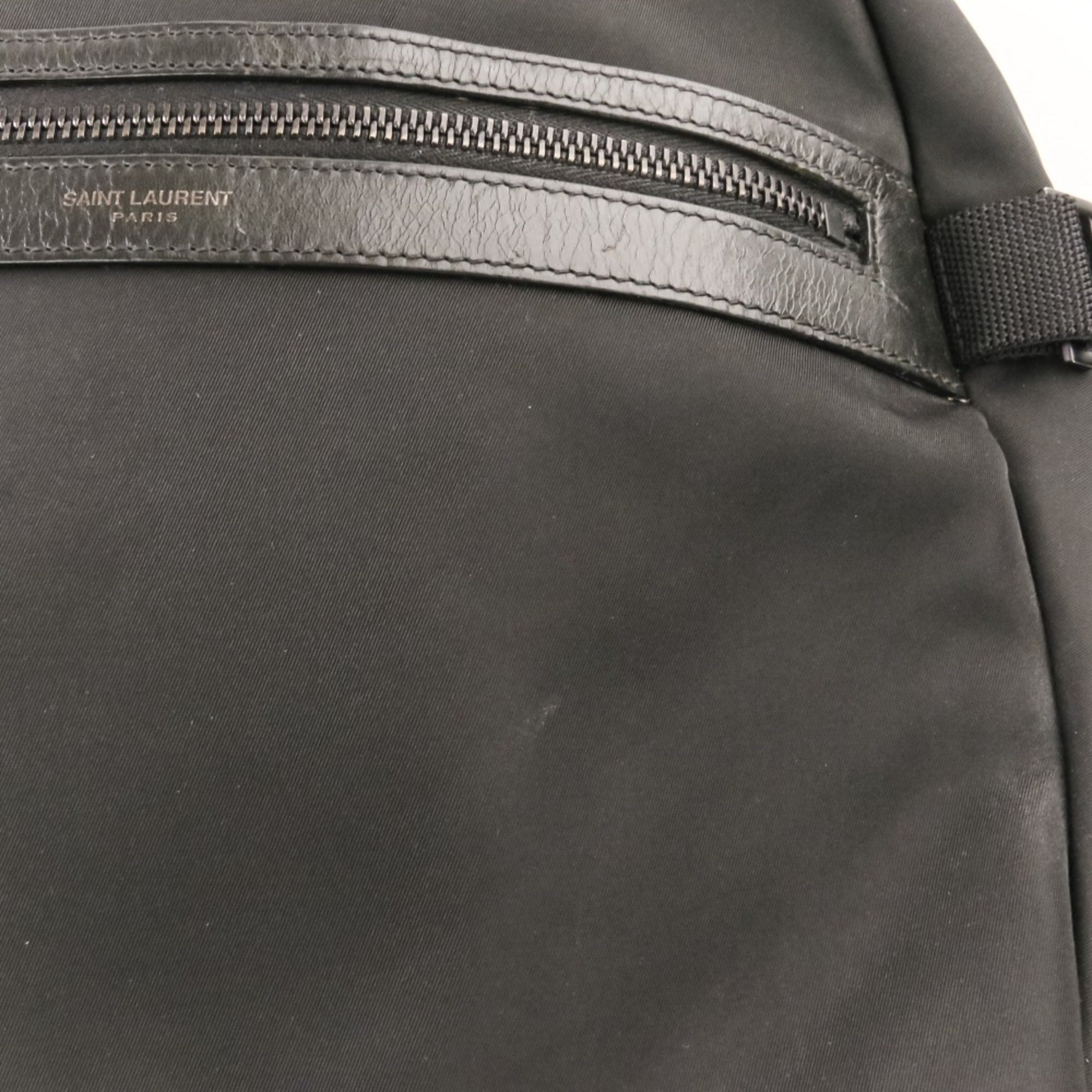 Yves Saint Laurent Black Backpack (Pre-Owned)
