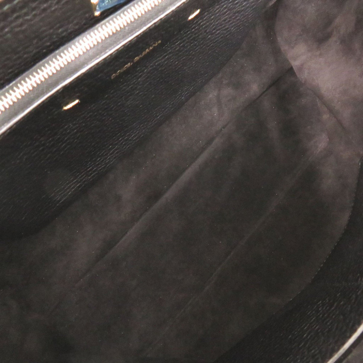Dolce & Gabbana Black Leather Tote Bag (Pre-Owned)