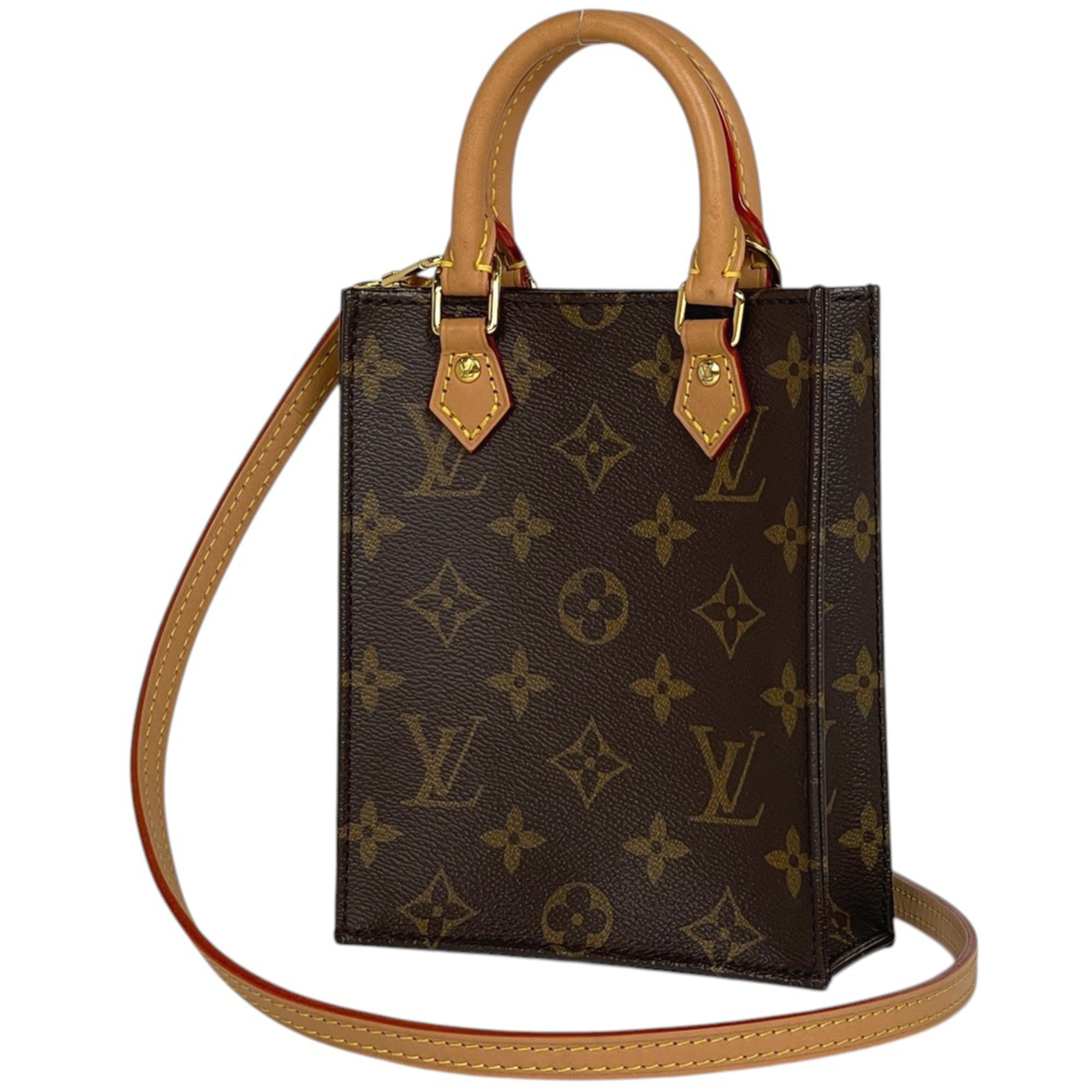 Louis Vuitton Brown Monogram Handbag (Pre-Owned)