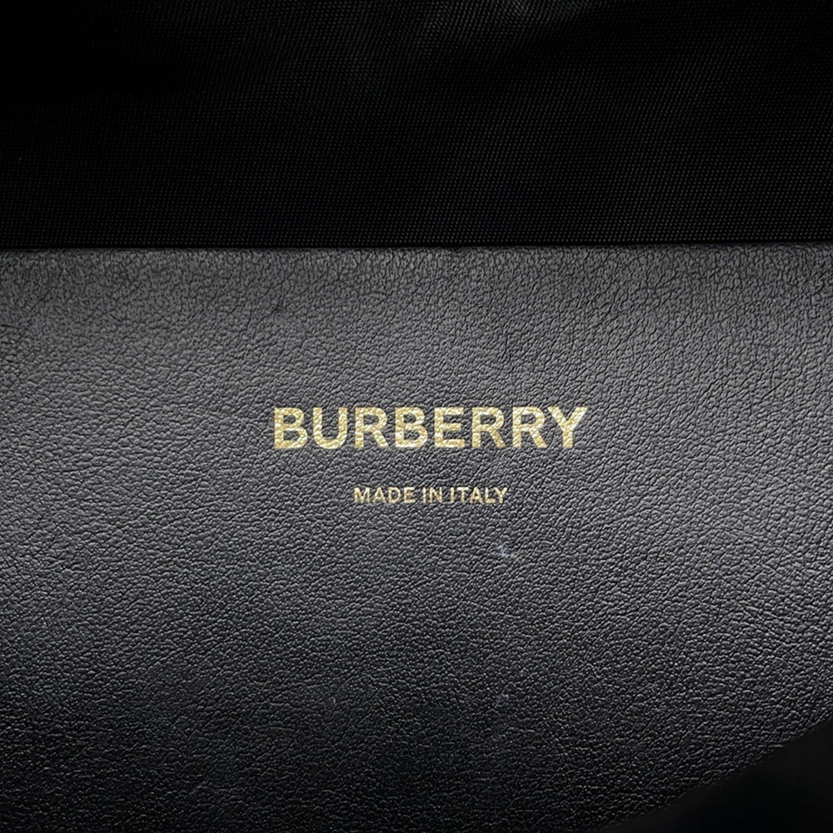 Burberry Beige Black Ivory Nylon Leather Handbag Sling Bag (Pre-Owned)