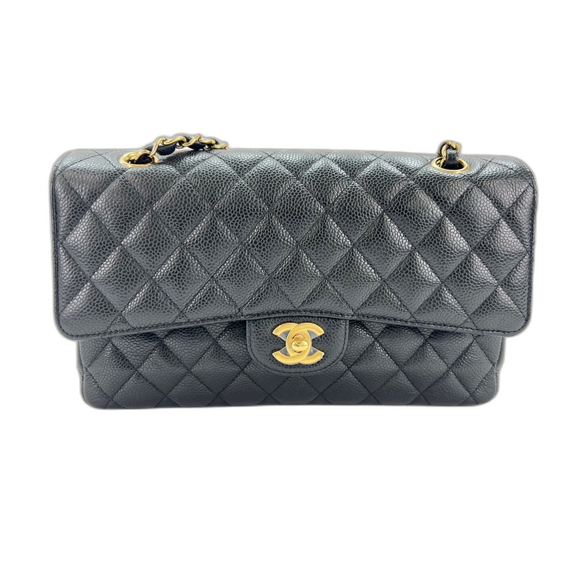 Chanel Matelasse Black Shoulder Bag (Pre-Owned)