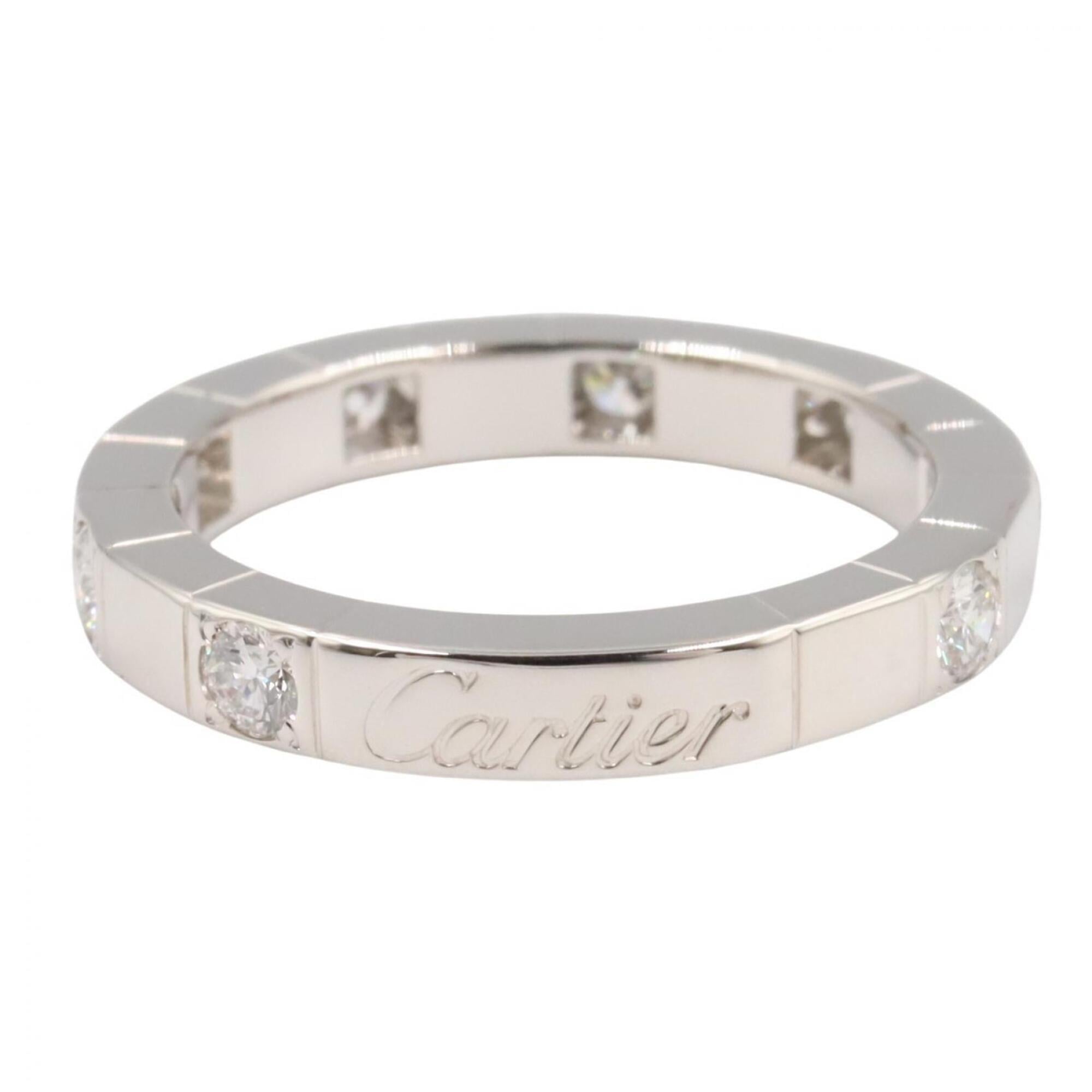 Cartier Clear White Gold White Gold (18K) Band Ring (Pre-Owned)
