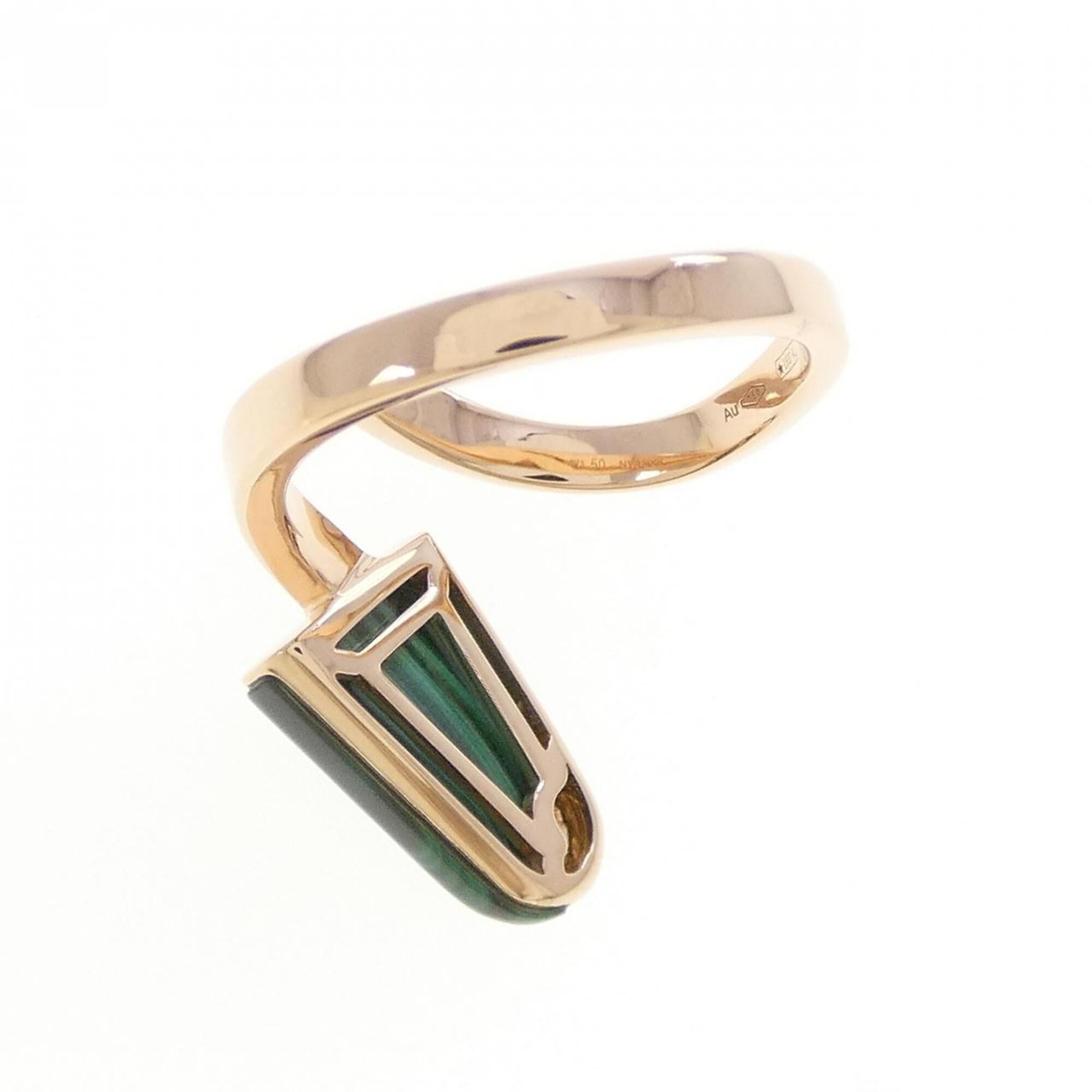 Bvlgari Pink Gold Pink Gold (18K) Band Ring (Pre-Owned)