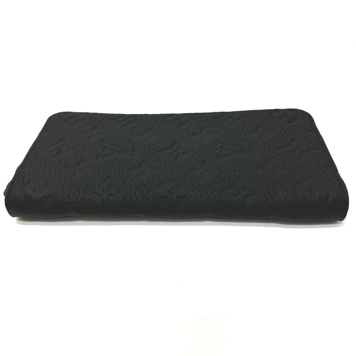 Louis Vuitton Black Monogram Leather Long Wallet (Bi-Fold) (Pre-Owned)