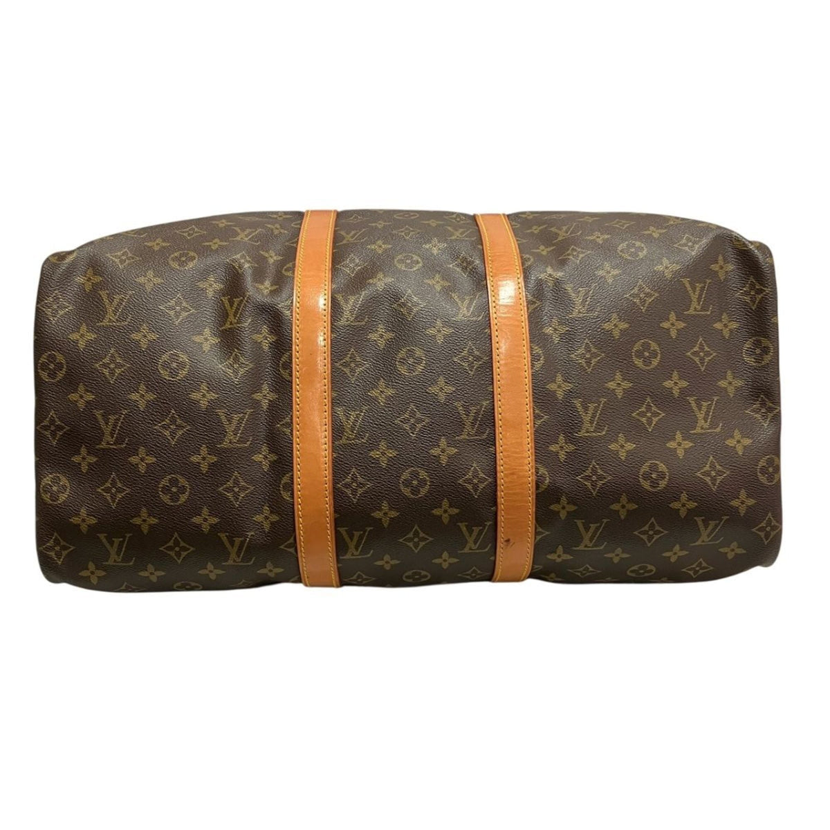 Louis Vuitton Brown Monogram Canvas Boston Bag (Pre-Owned)