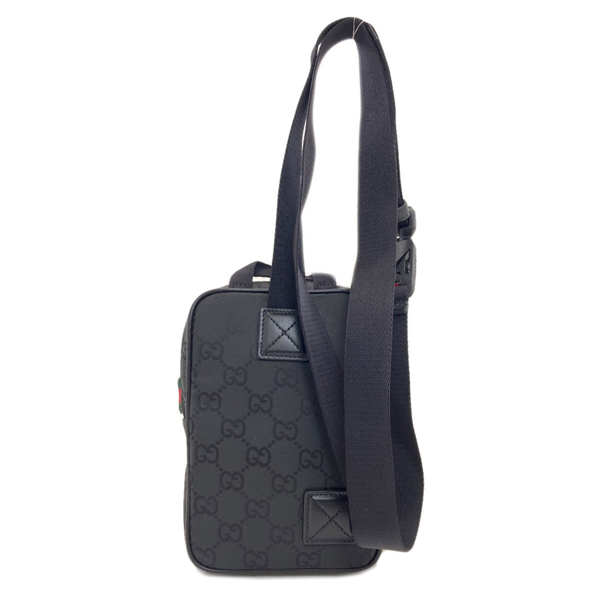 Gucci Black Nylon Shoulder Bag (Pre-Owned)