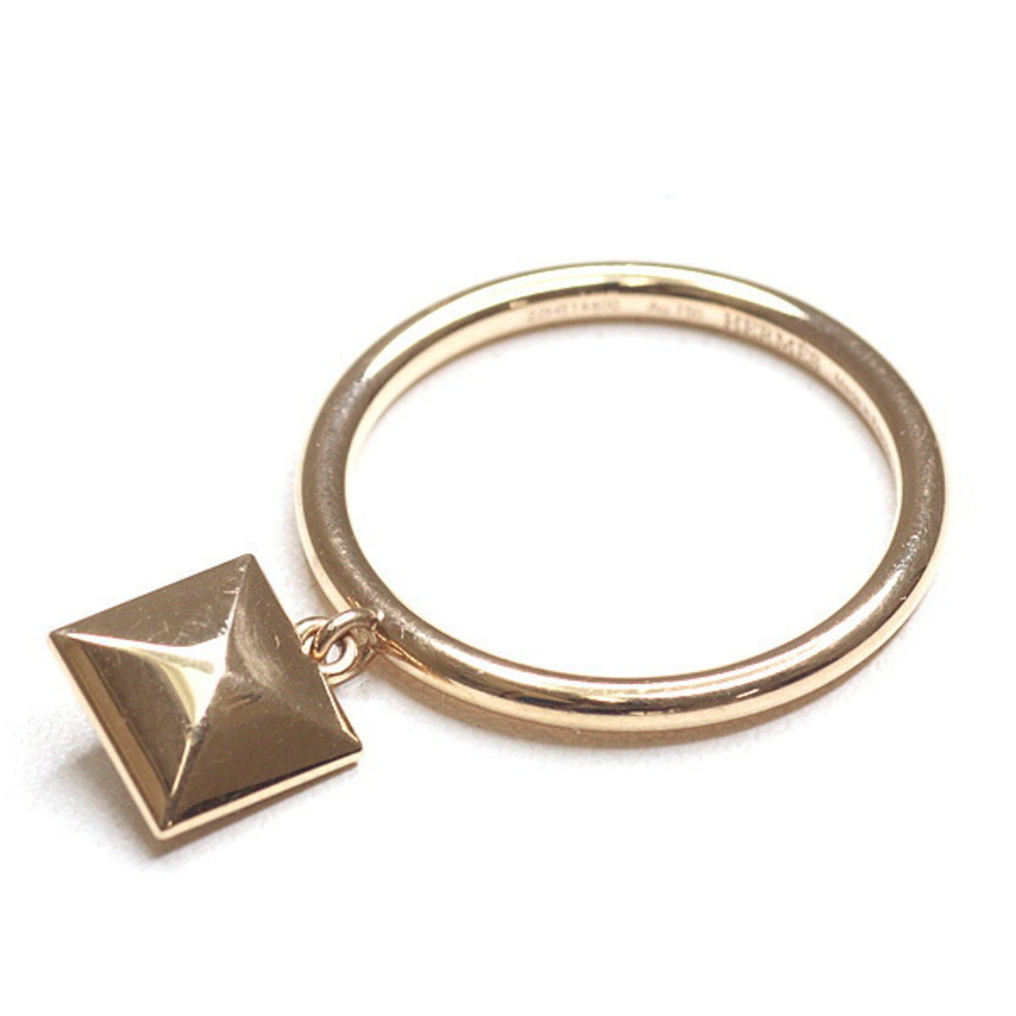 Hermes Pink Gold Pink Gold (18K) Band Ring (Pre-Owned)