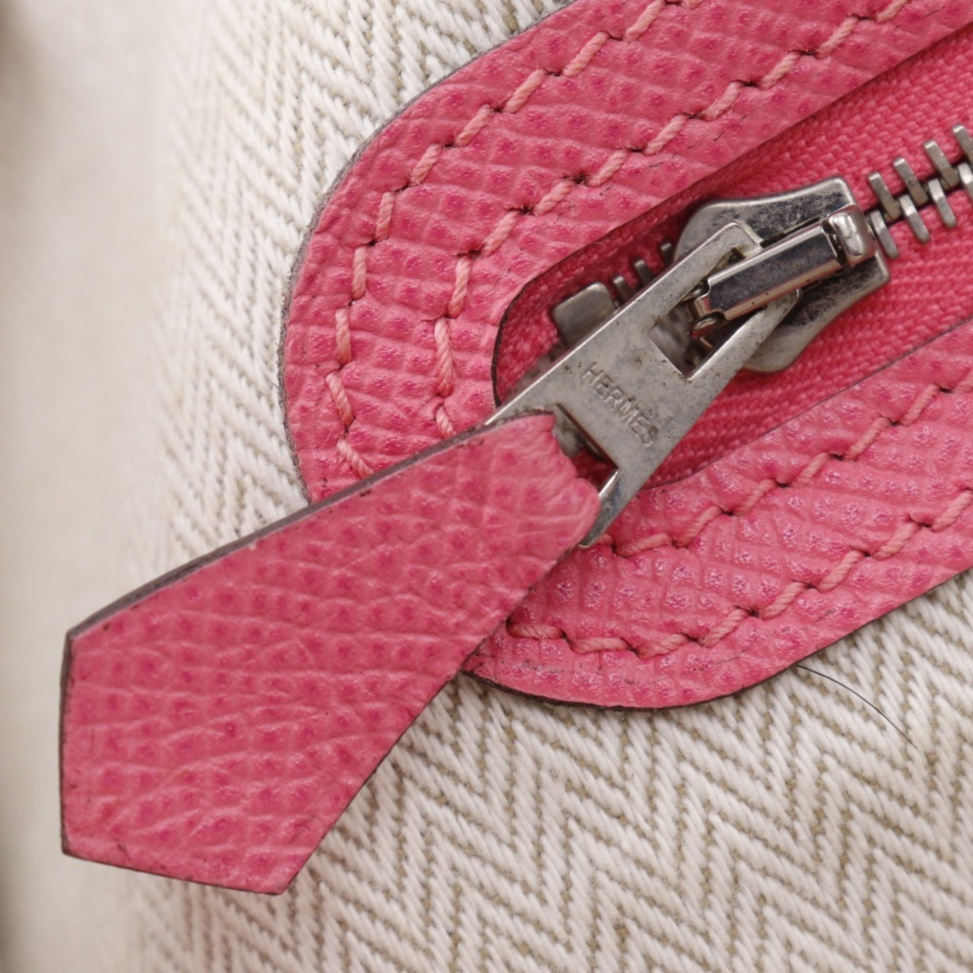 Hermes Pink Epsom Leather Tote Bag (Pre-Owned)