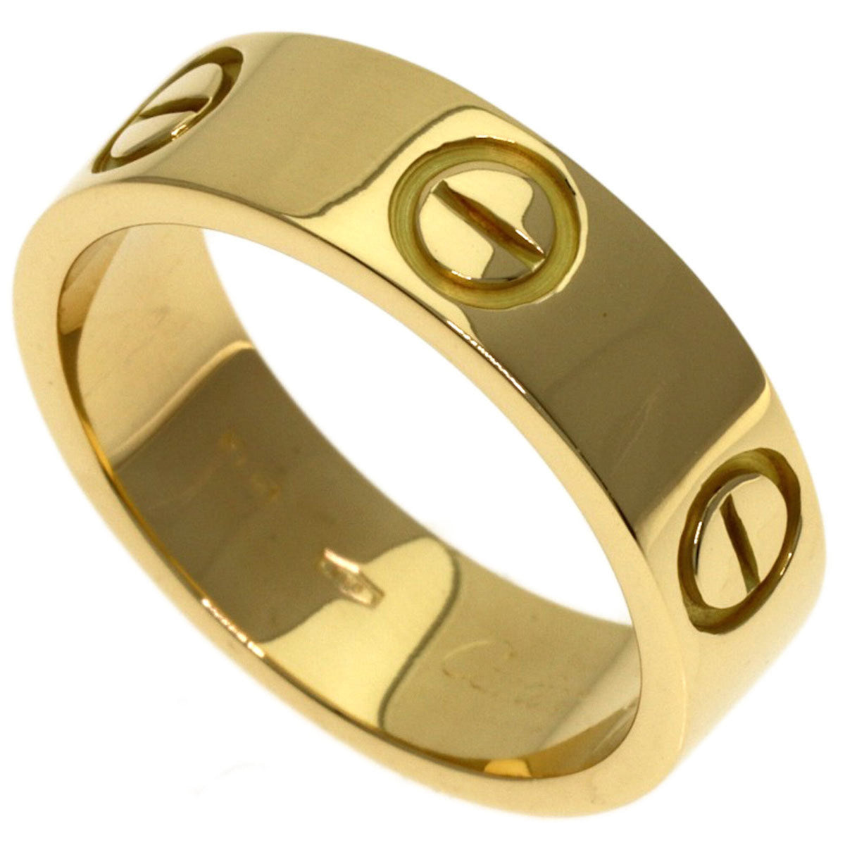 Cartier Love Yellow Gold (18K) Band Ring (Pre-Owned)