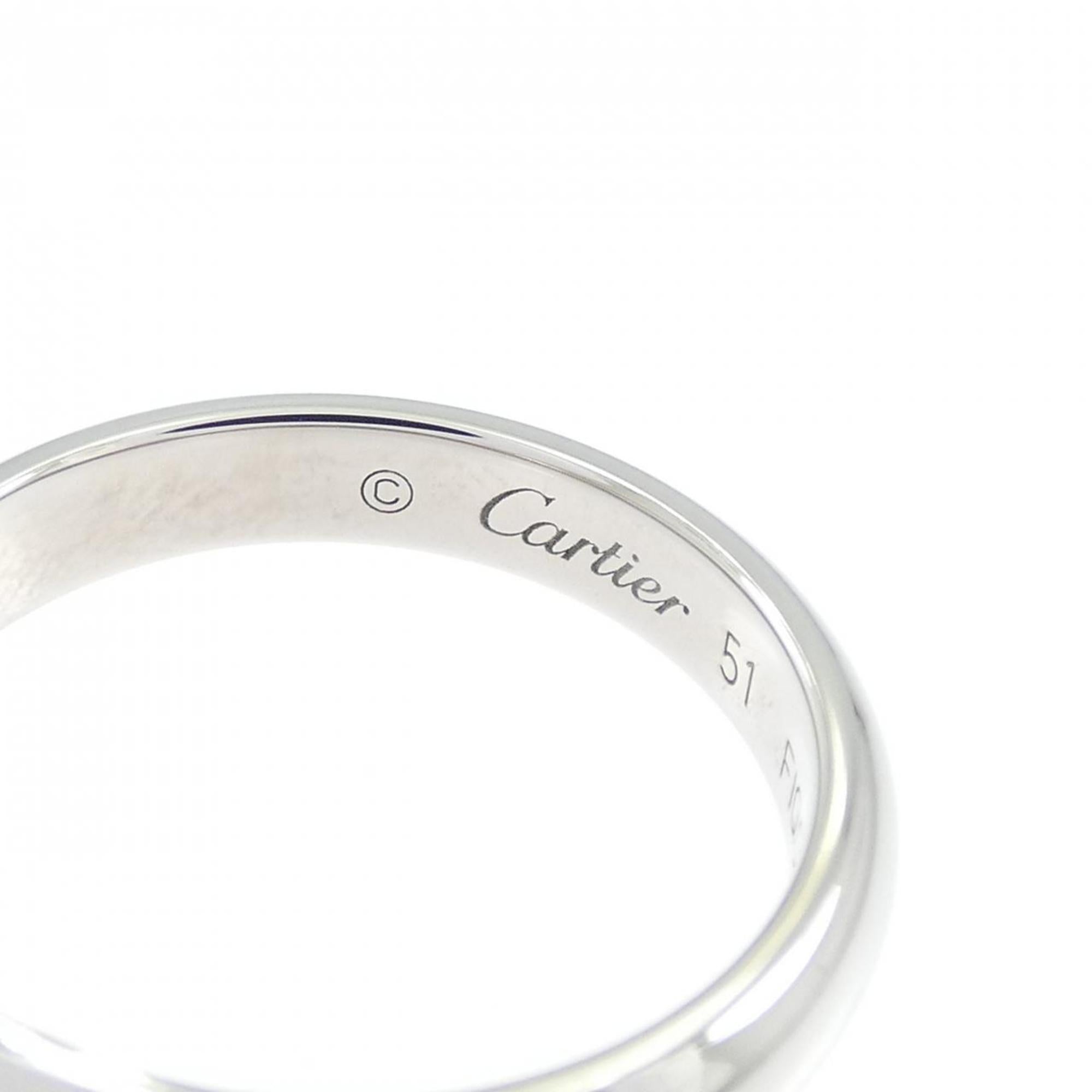 Cartier Platinum Platinum 950 Wedding Ring (Pre-Owned)