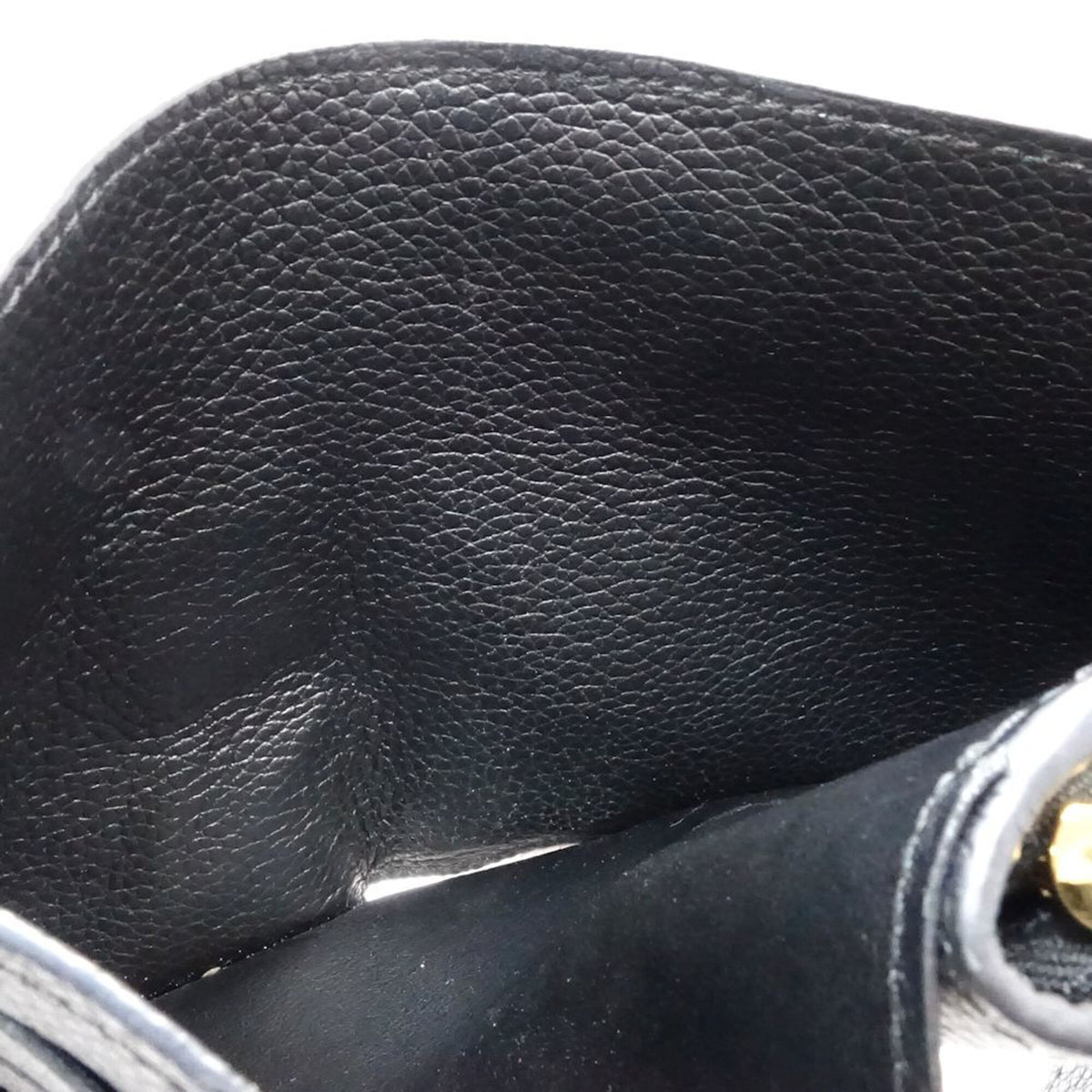 Louis Vuitton Monogram Empreinte Noir Monogram Empreinte Wallet (Tri-Fold) (Pre-Owned)