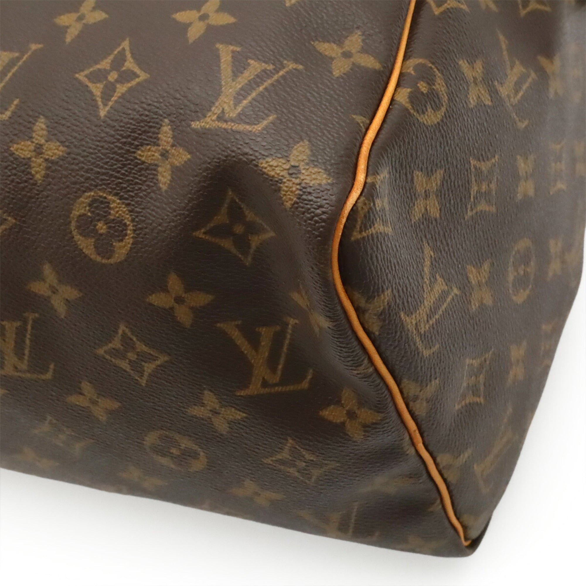 Louis Vuitton Brown Monogram Canvas Pvc Coated Canvas Handbag (Pre-Owned)