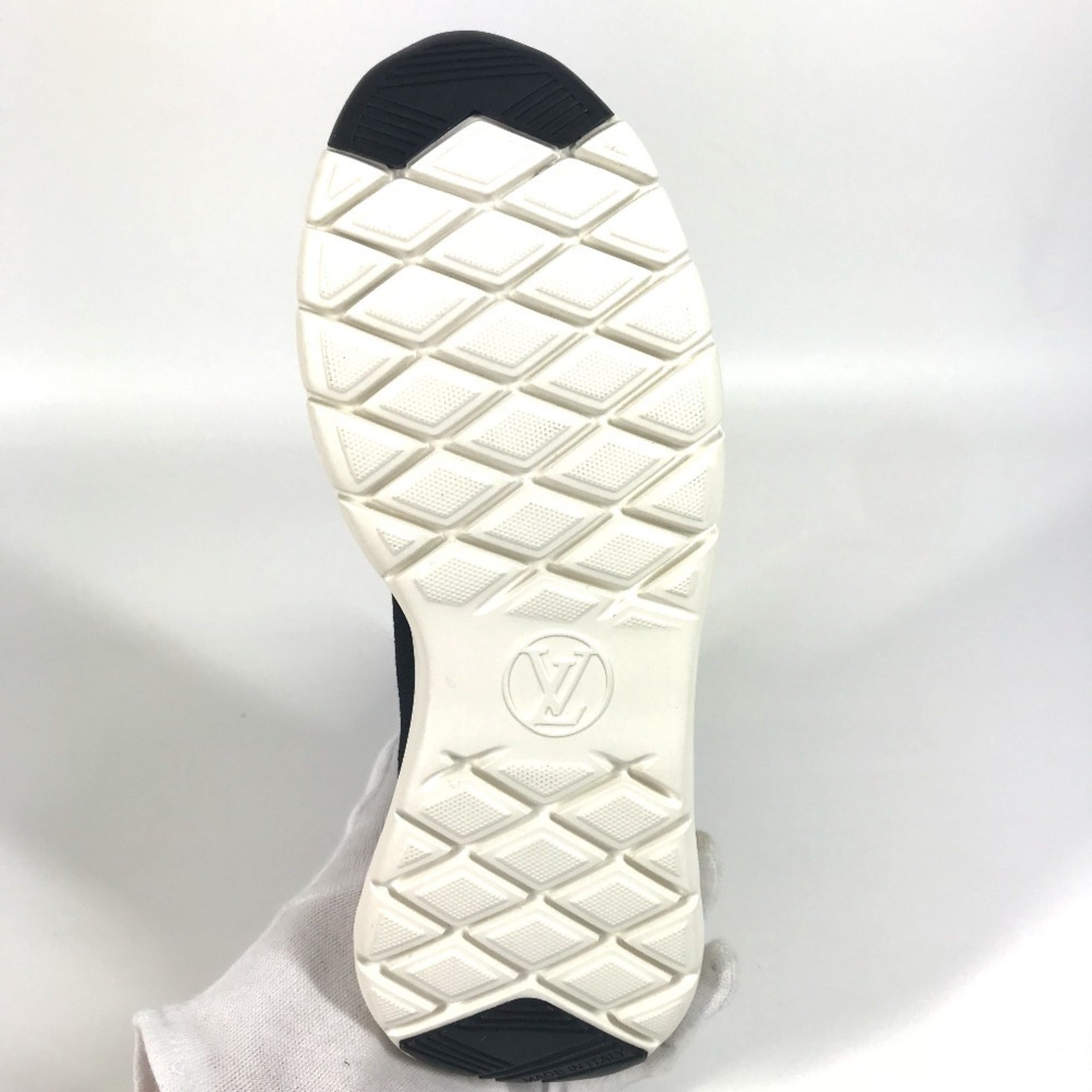 Louis Vuitton Black Multi-Color Sneakers (Pre-Owned)