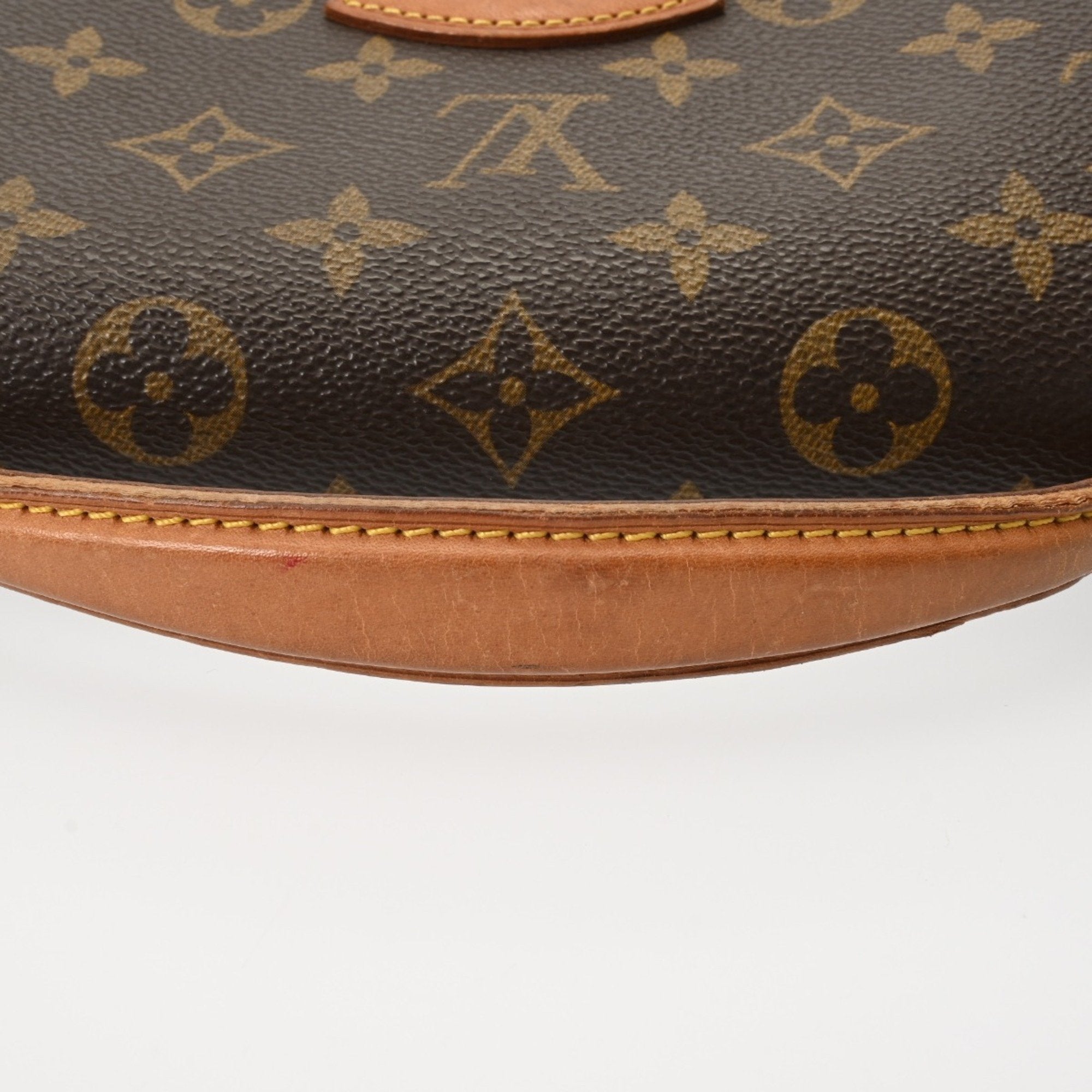 Louis Vuitton Brown Monogram Canvas Handbag (Pre-Owned)