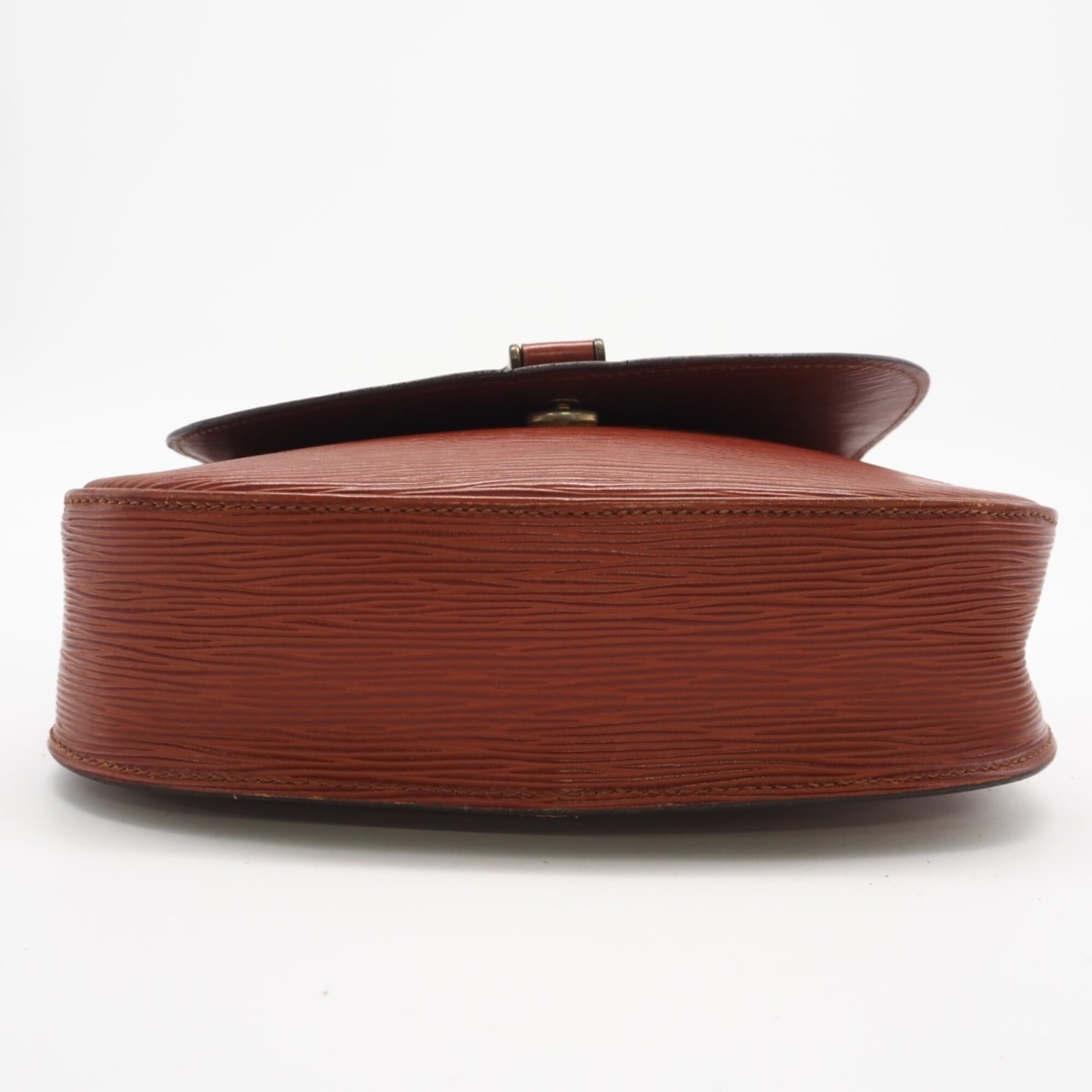 Louis Vuitton Brown Leather Shoulder Bag (Pre-Owned)