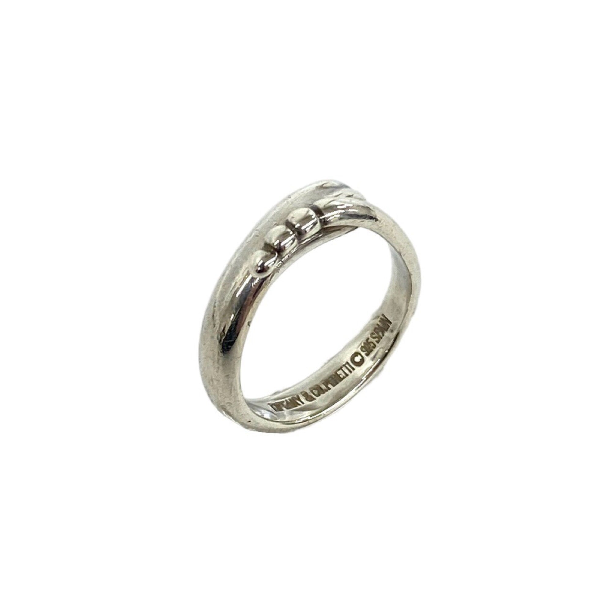 Tiffany Silver Silver 925 Band Ring (Pre-Owned)