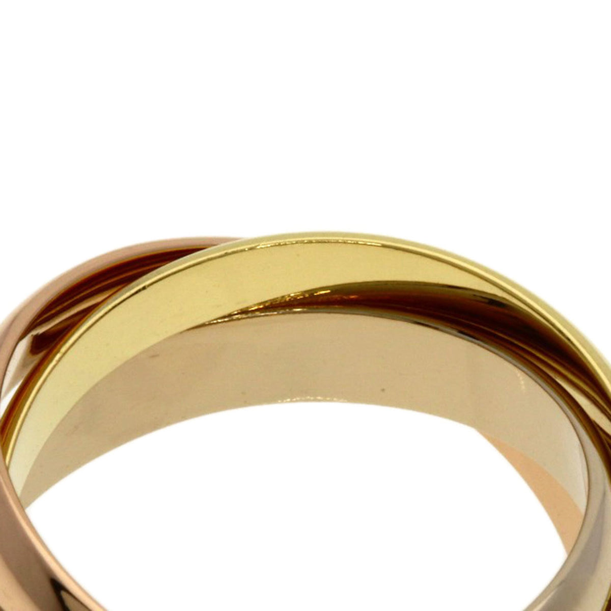 Cartier Trinity Yellow Gold (18K) Pink Gold (18K) White Gold (18K) Band Ring (Pre-Owned)