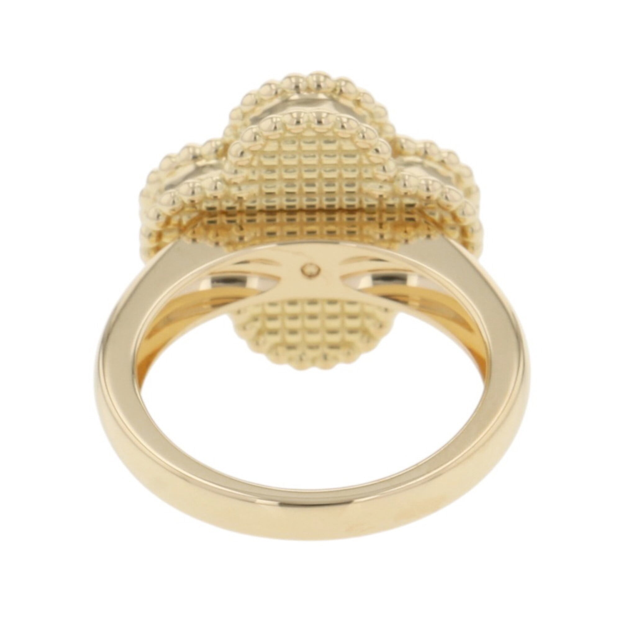 Van Cleef & Arpels Alhambra Yellow Gold (18K) Band Ring (Pre-Owned)