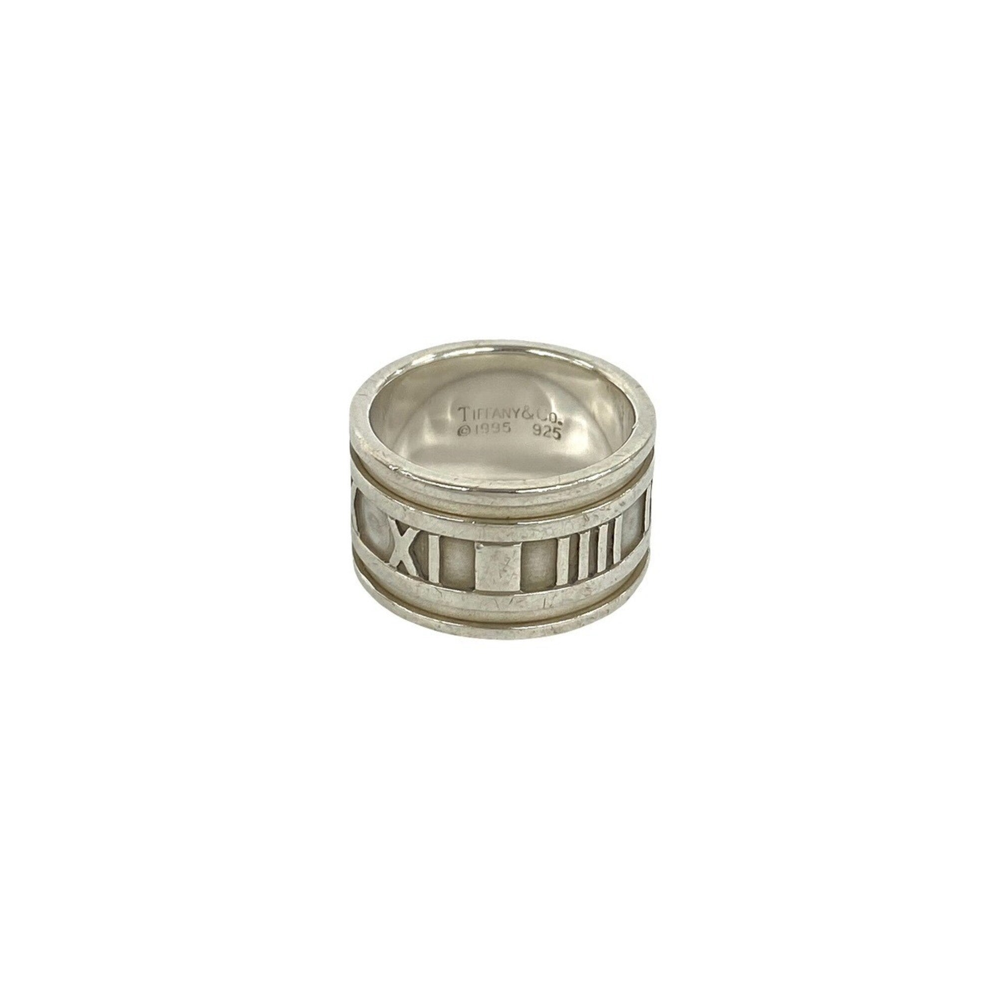 Tiffany Silver Silver 925 Band Ring (Pre-Owned)