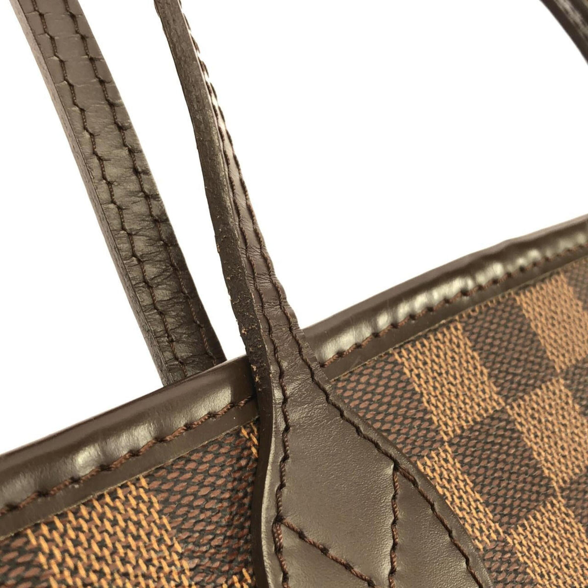 Louis Vuitton Brown Coated Canvas Handbag (Pre-Owned)