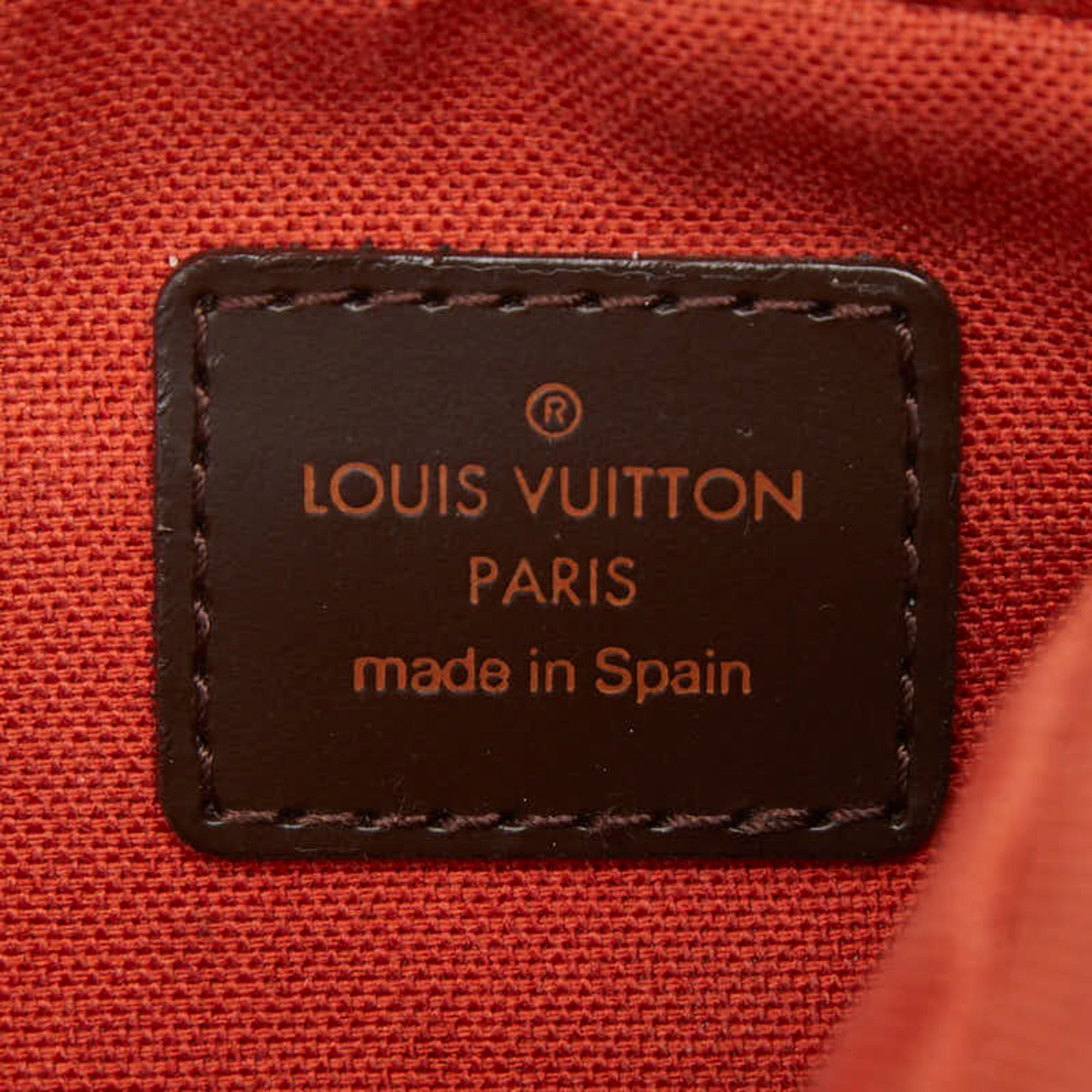 Louis Vuitton Brown Pvc Leather Sling Bag (Pre-Owned)