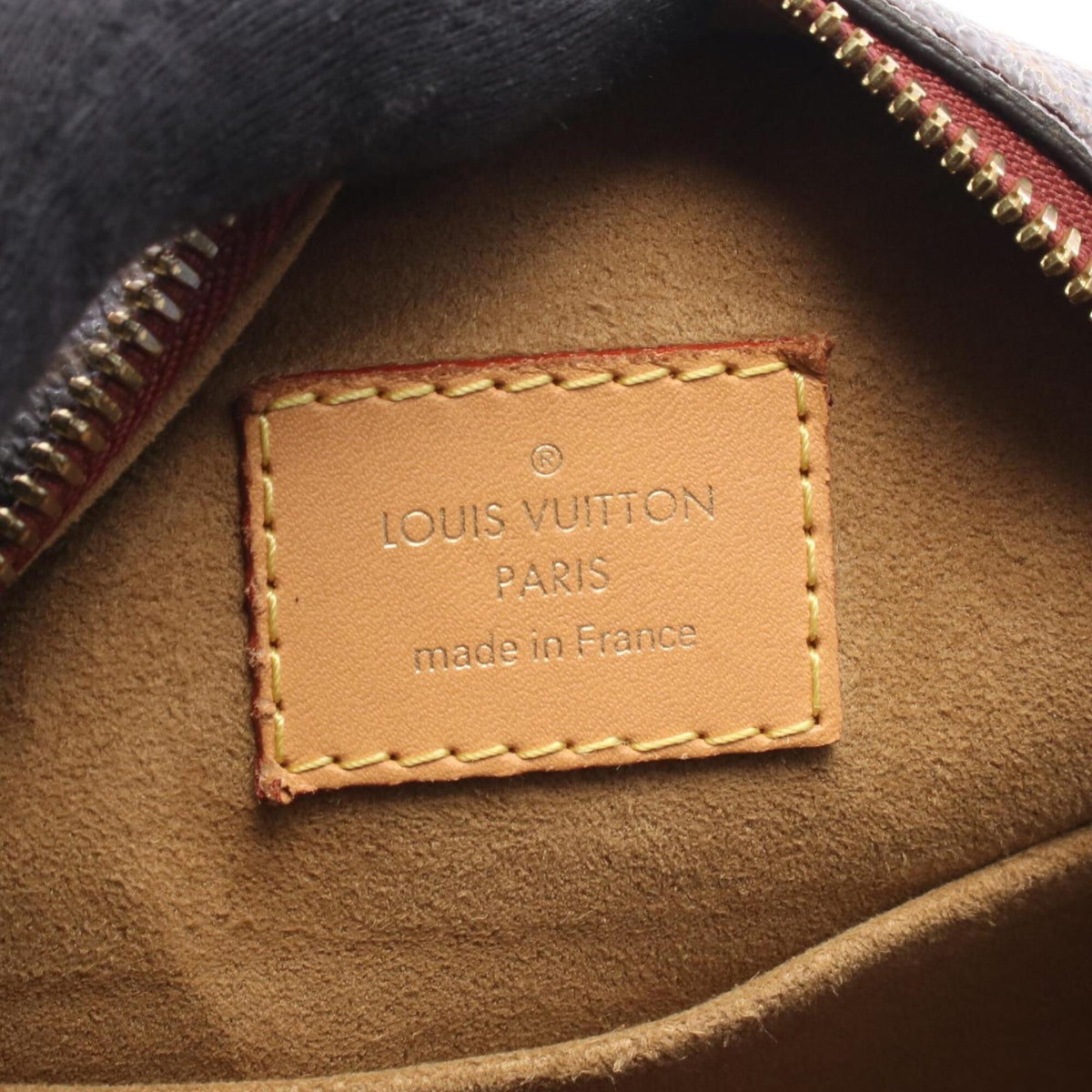 Louis Vuitton Brown Monogram Coated Canvas Handbag Shoulder Bag (Pre-Owned)