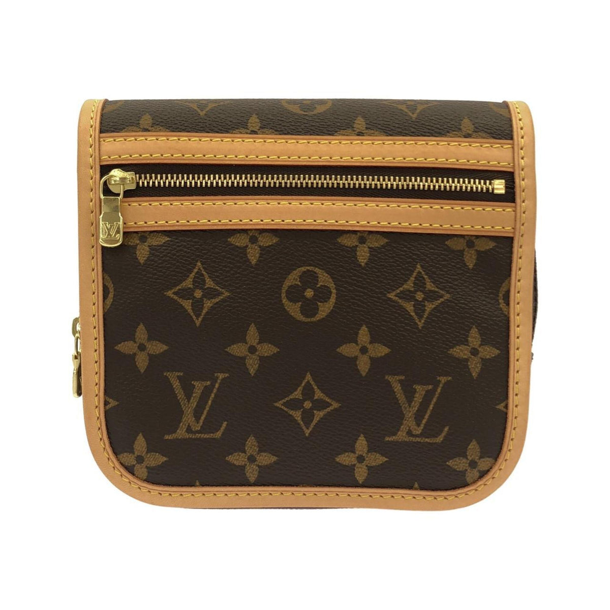 Louis Vuitton Brown Coated Canvas Shoulder Bag (Pre-Owned)