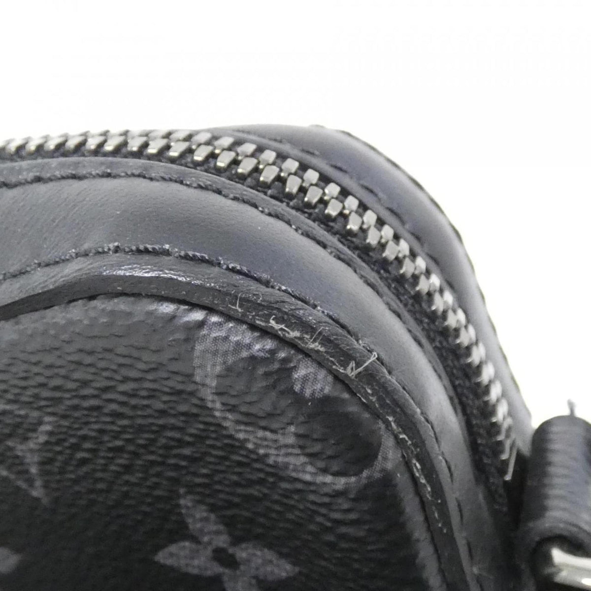Louis Vuitton Monogram Eclipse Black Gris Coated Canvas Shoulder Bag (Pre-Owned)