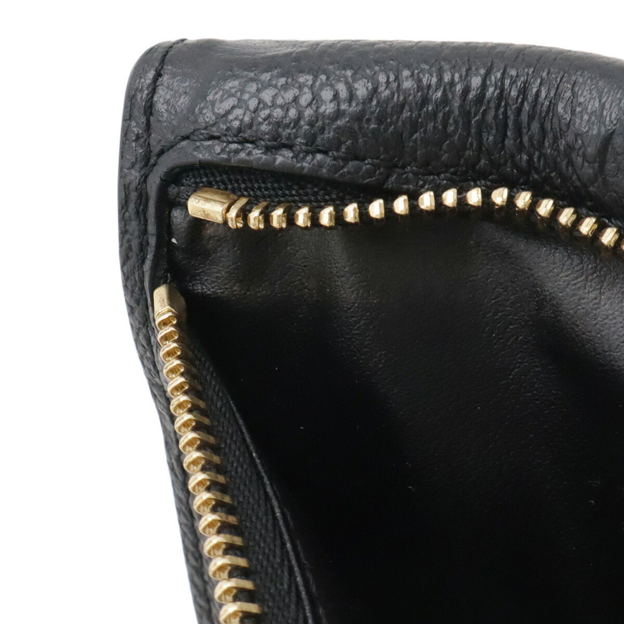 Louis Vuitton Black Noir Monogram Empreinte Coin Purse/Coin Case (Pre-Owned)