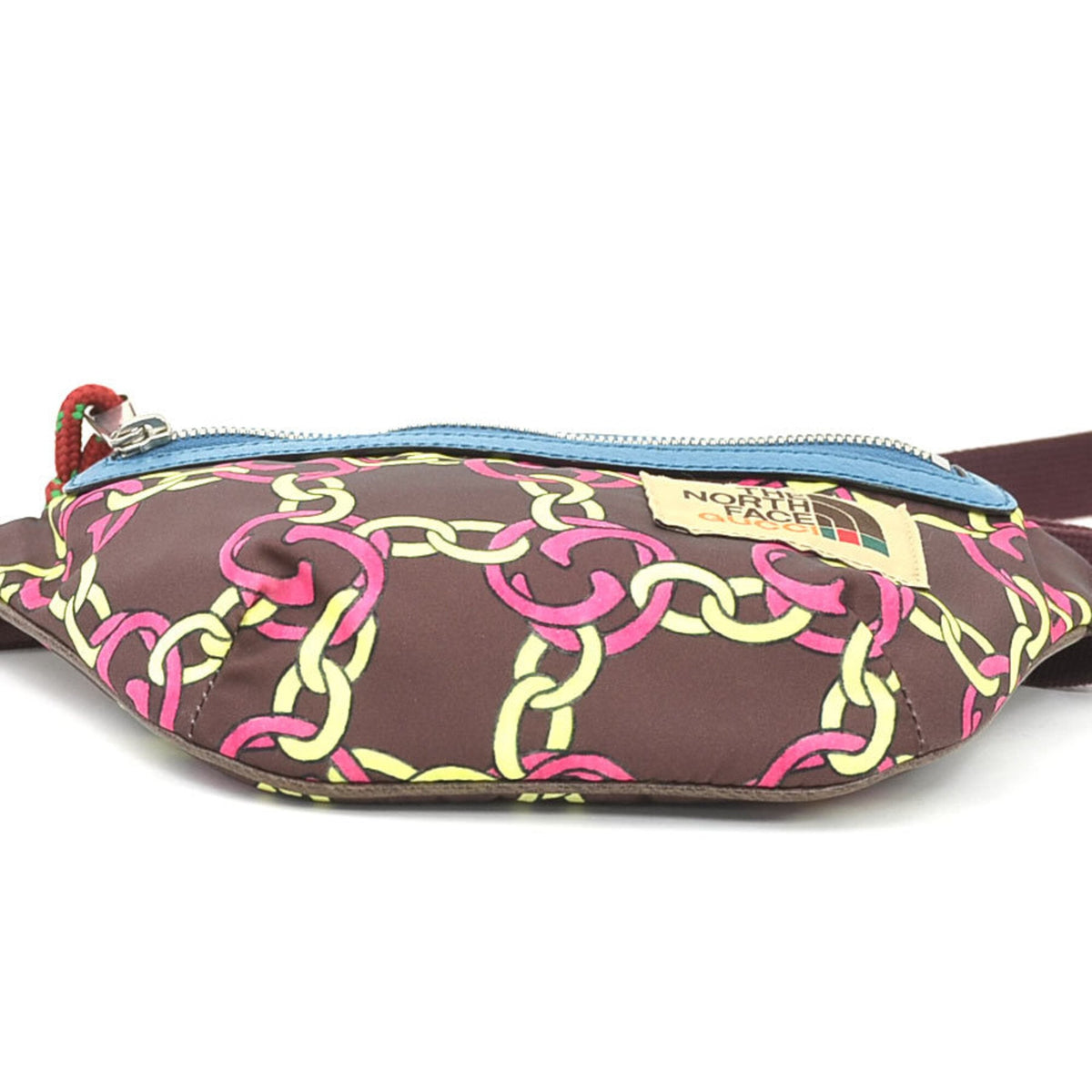 Gucci Multi-Color Nylon Leather Fanny Pack (Pre-Owned)