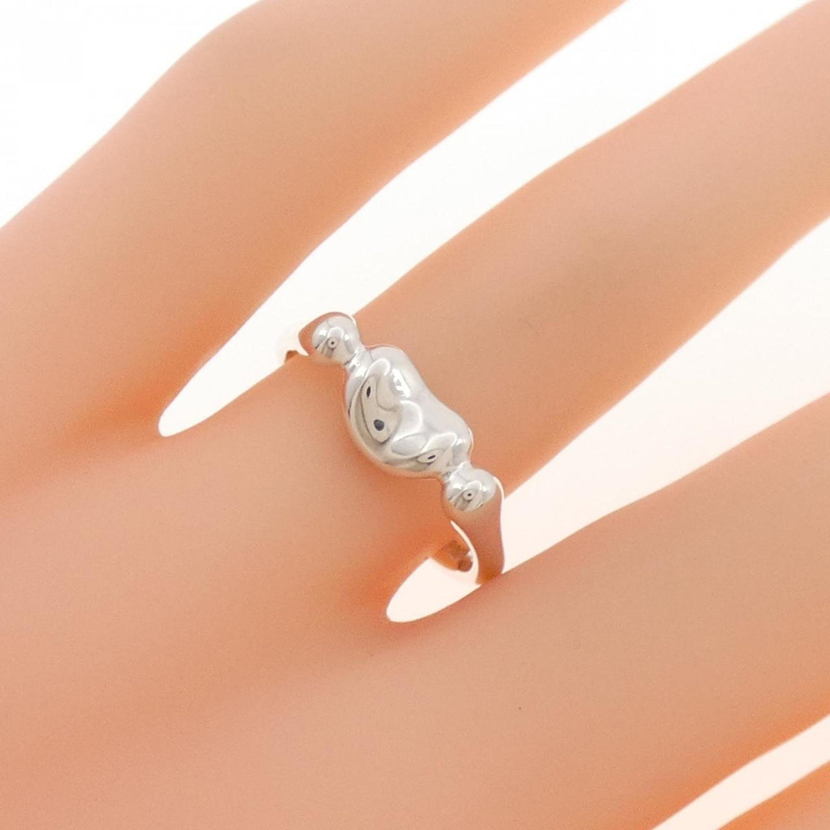 Tiffany Silver Silver 925 Band Ring (Pre-Owned)