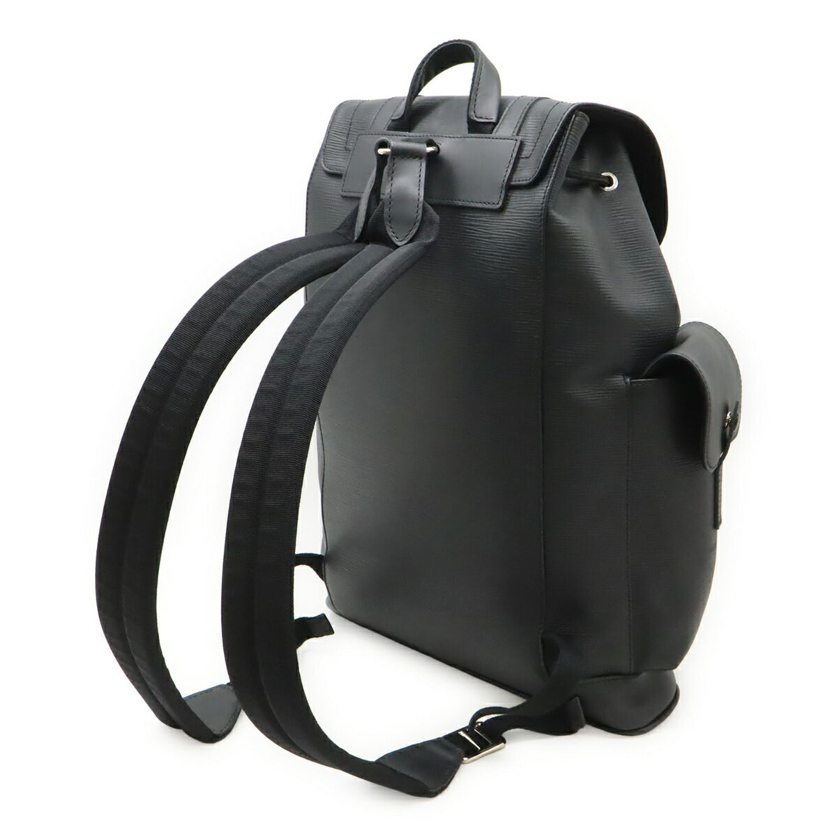Louis Vuitton Black Noir Epi Leather Backpack (Pre-Owned)