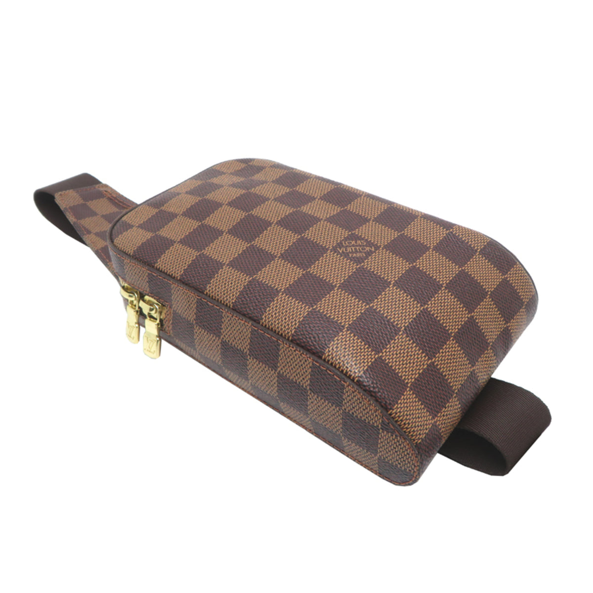 Louis Vuitton Brown Damier Canvas Sling Bag (Pre-Owned)