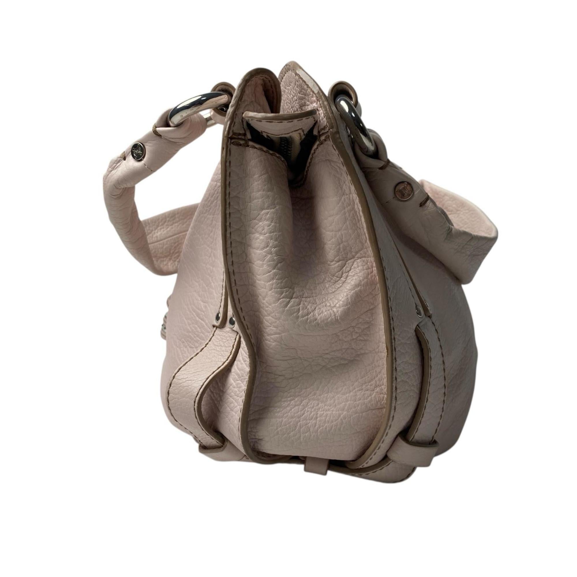 Celine Light Pink Leather Handbag (Pre-Owned)