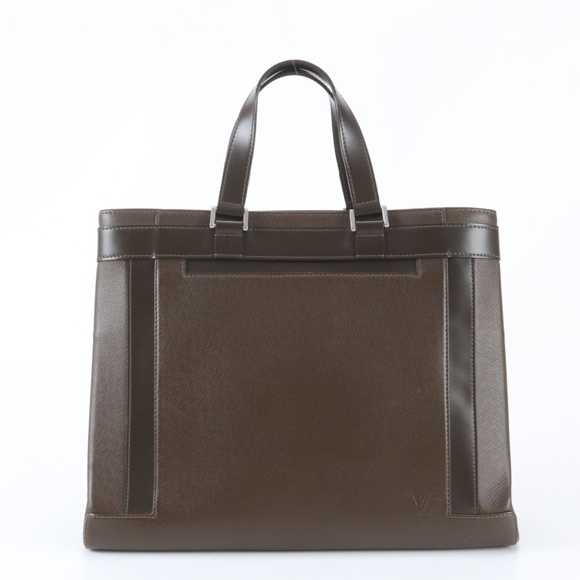 Louis Vuitton Taiga Grizzly Taiga Leather Handbag Tote Bag (Pre-Owned)