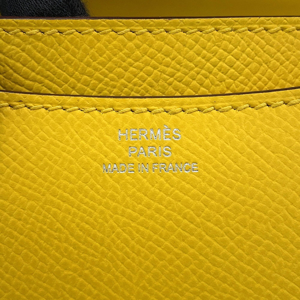 Hermes Yellow Epsom Leather Shoulder Bag (Pre-Owned)