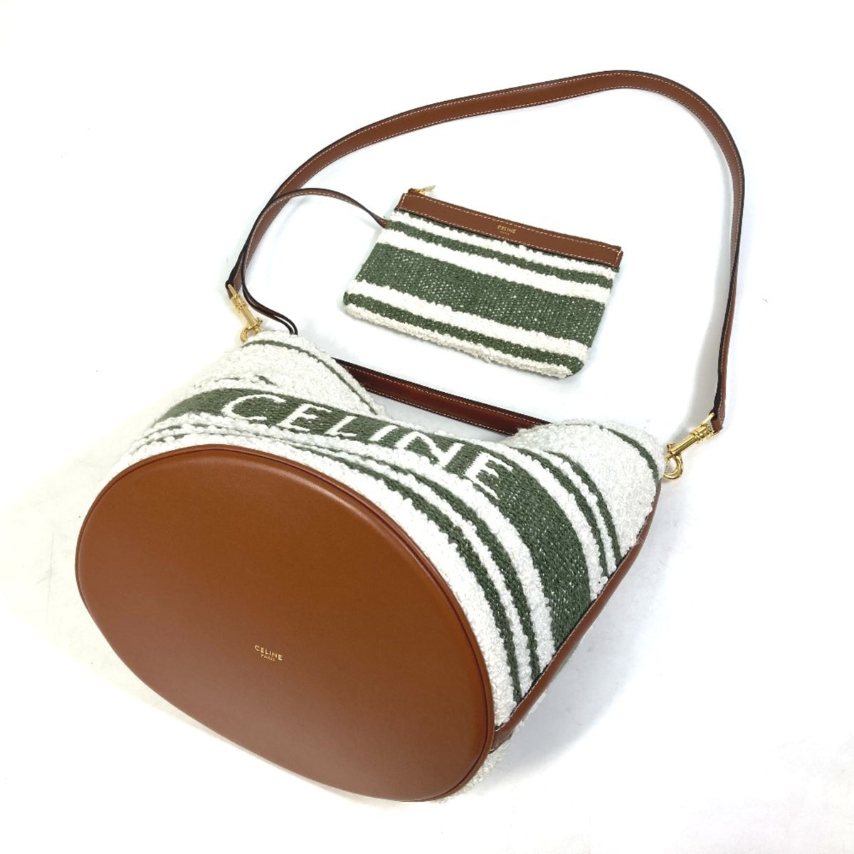 Celine White Leather Handbag (Pre-Owned)