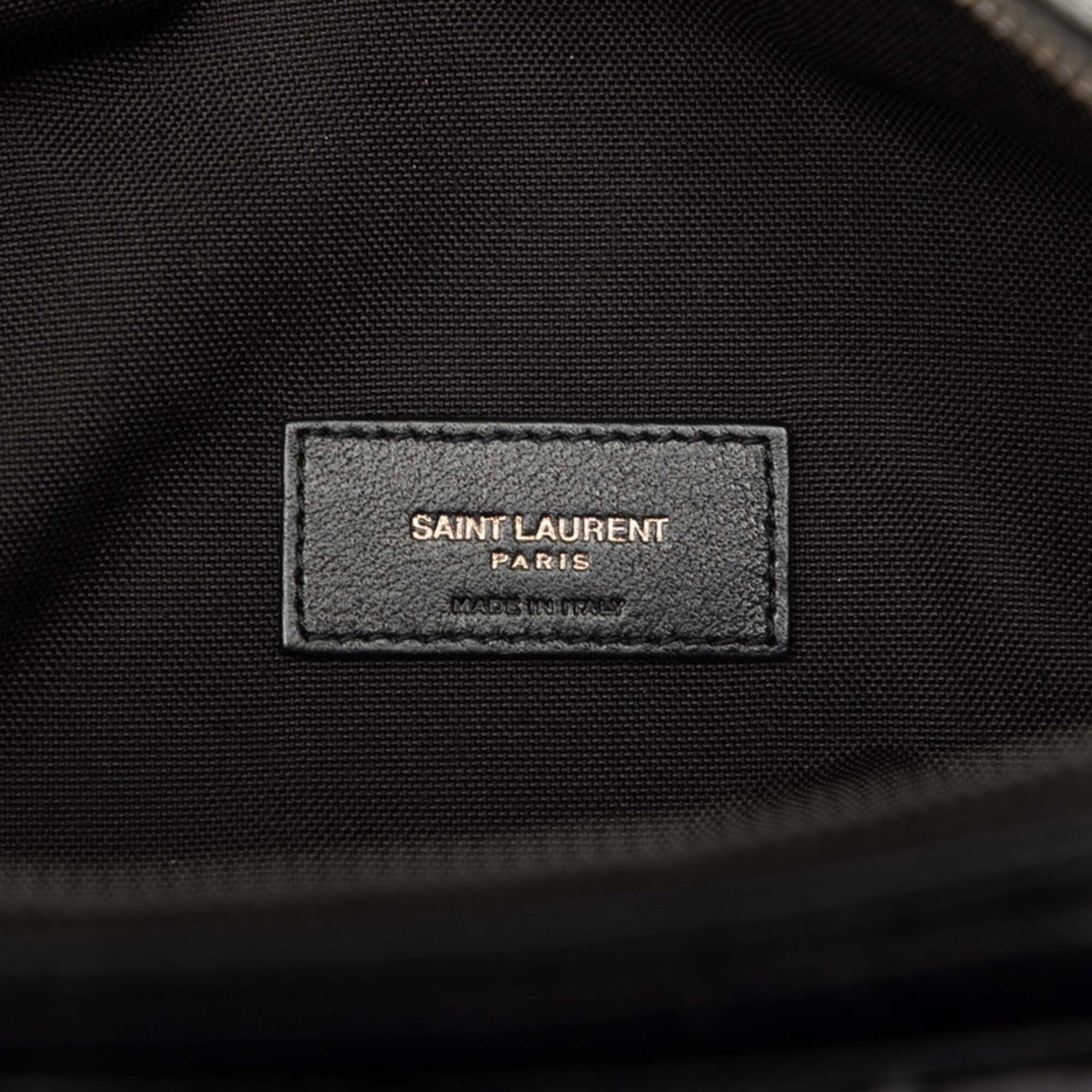 Saint Laurent Black Nylon Polyamide Fanny Pack (Pre-Owned)