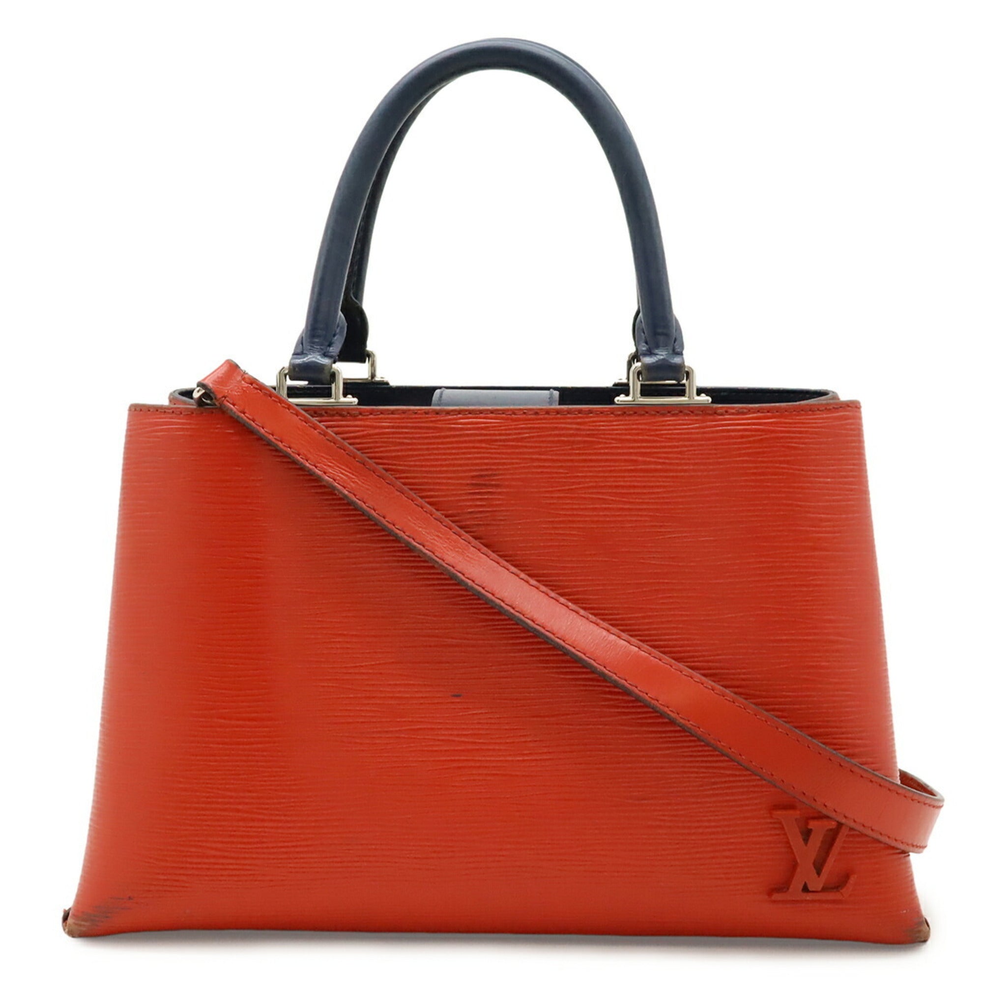 Louis Vuitton Epi Coquelicots Epi Leather Handbag Shoulder Bag (Pre-Owned)