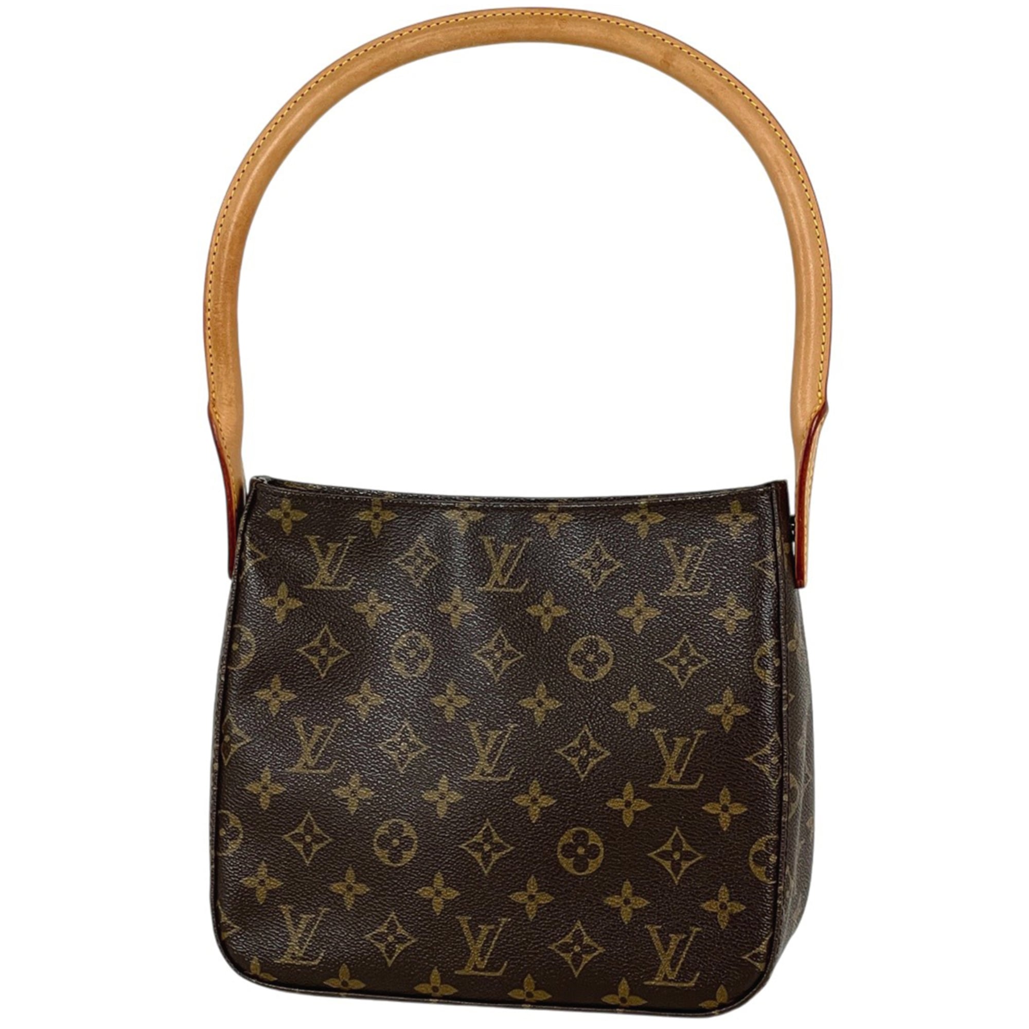 Louis Vuitton Brown Monogram Shoulder Bag (Pre-Owned)